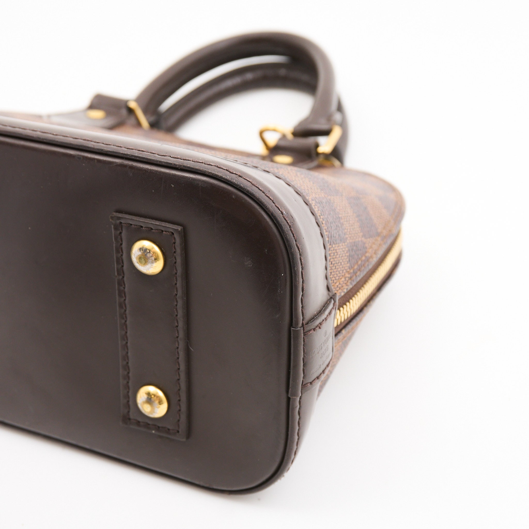 Louis Vuitton Alma BB Damier Ebene Bag