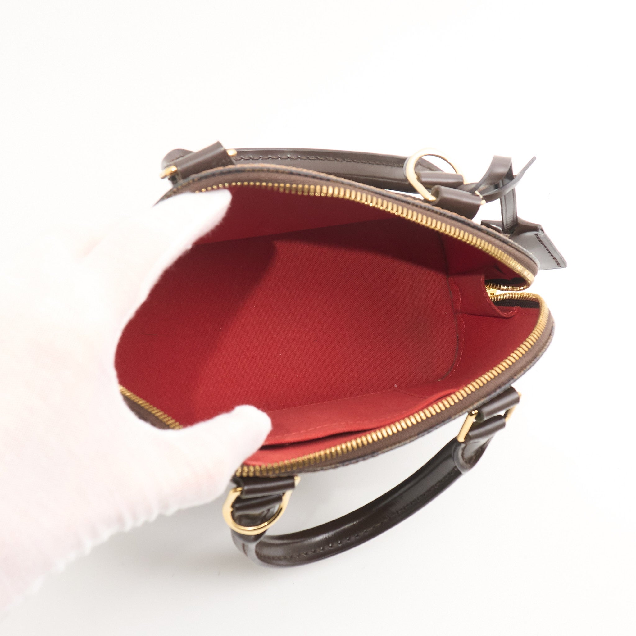 Louis Vuitton Alma BB Damier Ebene Bag