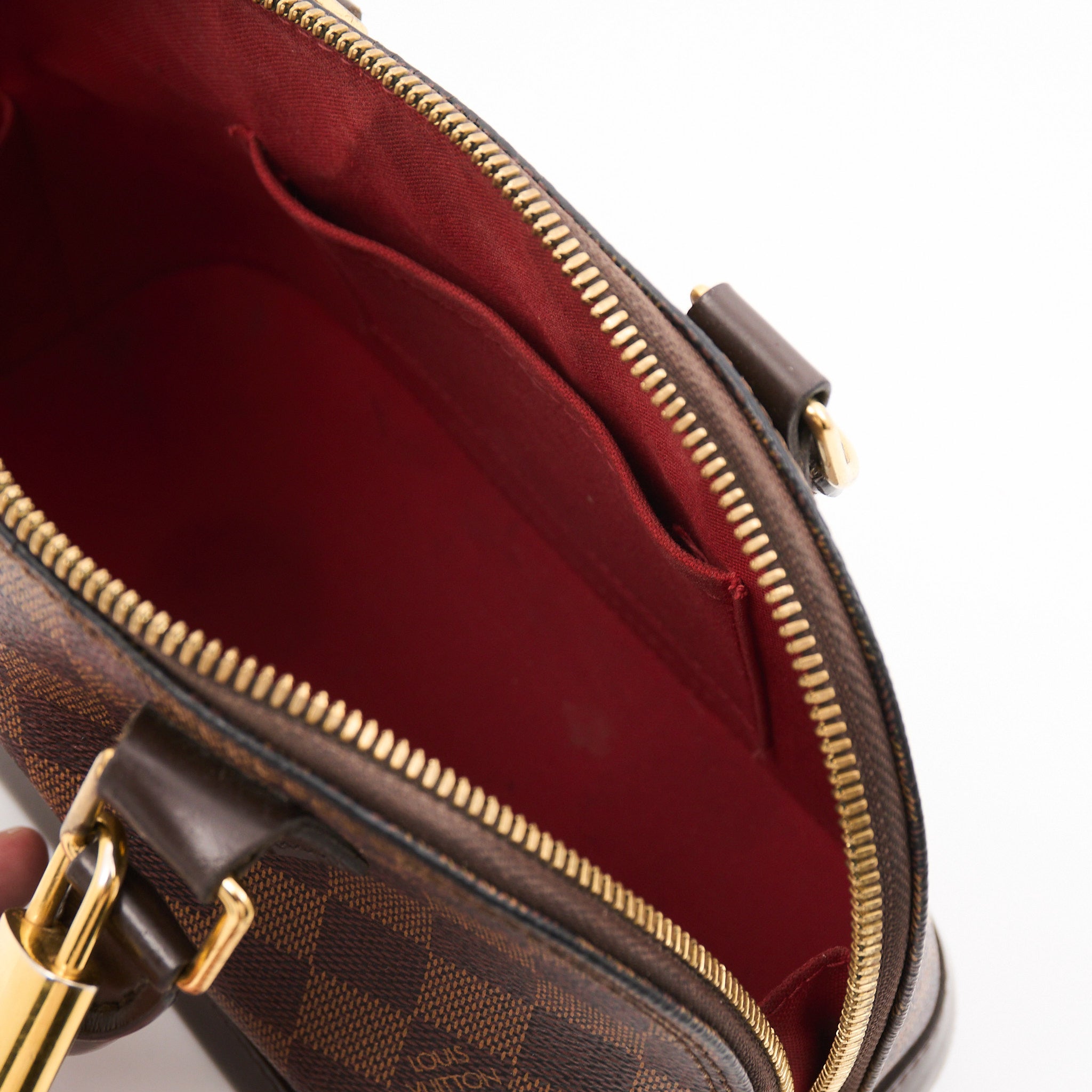 Louis Vuitton Alma BB Damier Ebene Bag