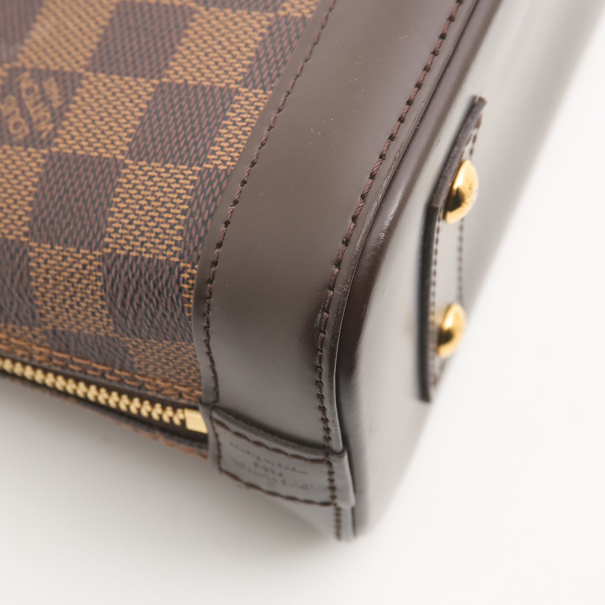 Louis Vuitton Alma BB Damier Ebene Bag