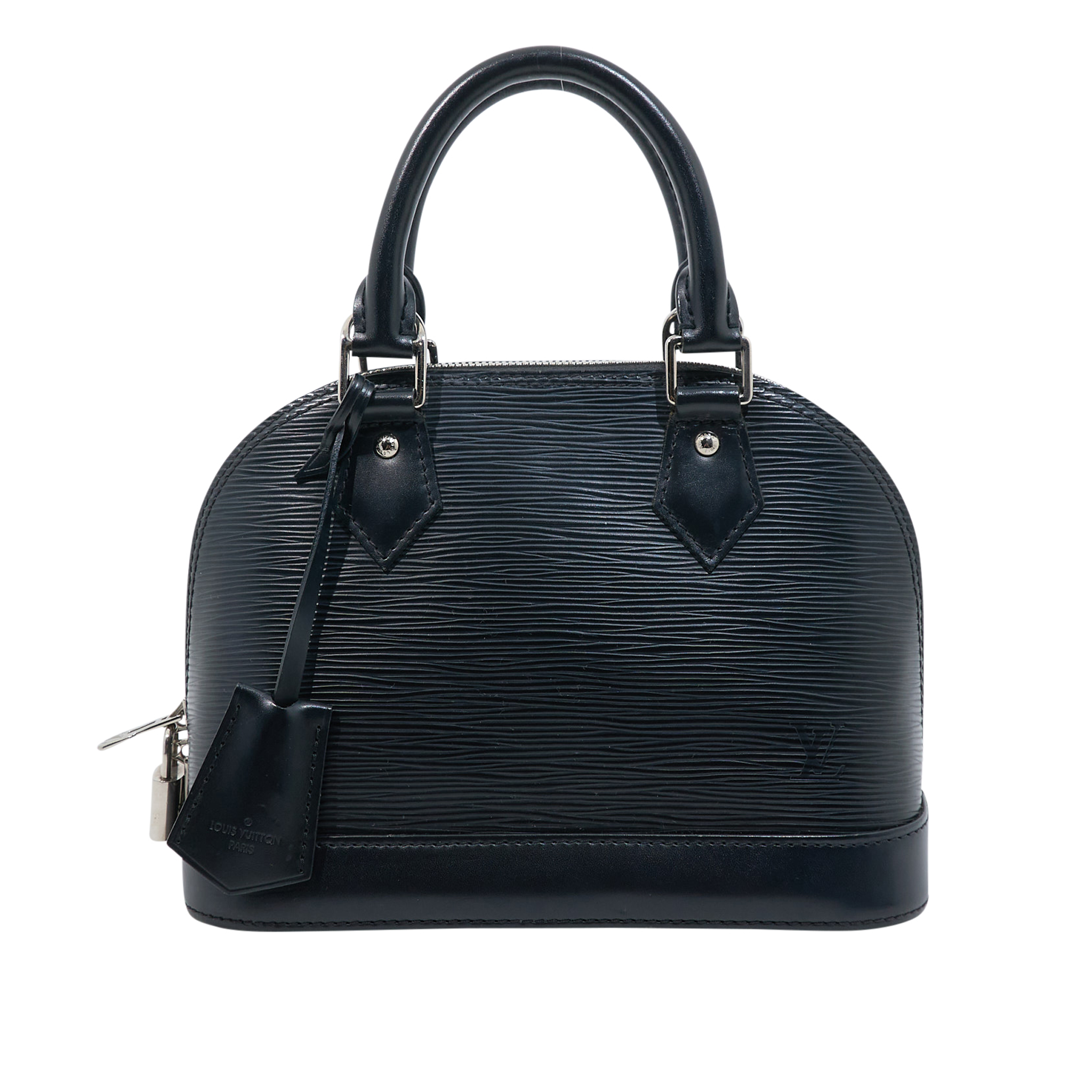 Louis Vuitton Alma BB Black Epi Leather