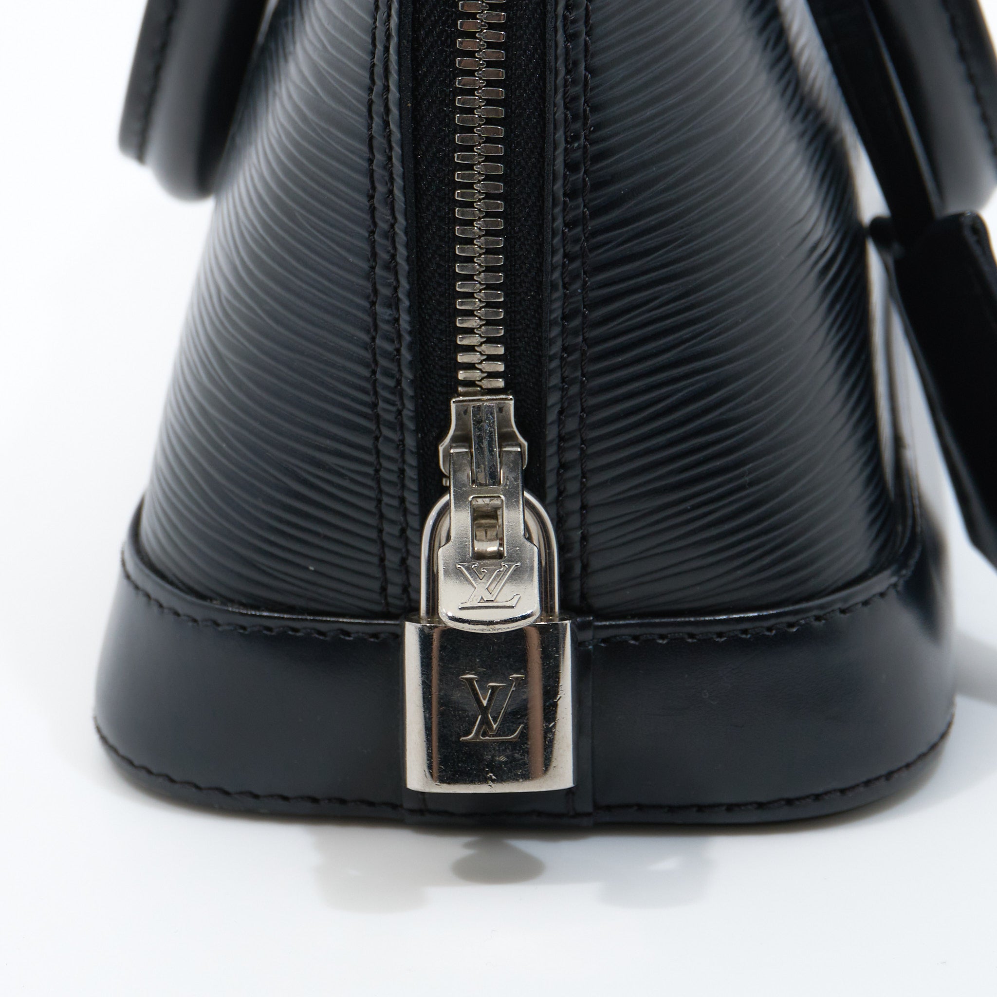 Louis Vuitton Alma BB Black Epi Leather