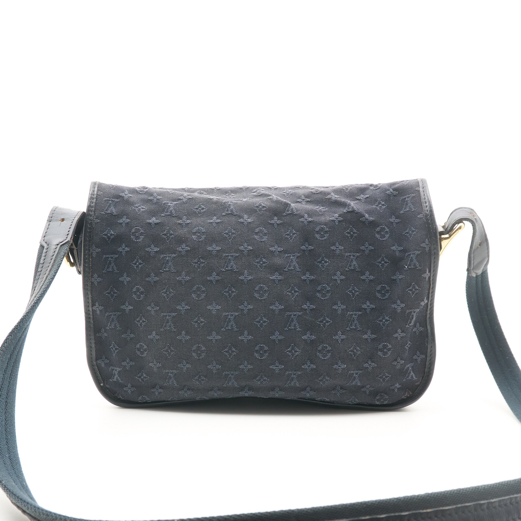 Louis Vuitton Berangere Crossbody Bag in Navy Lin Monogram Canvas