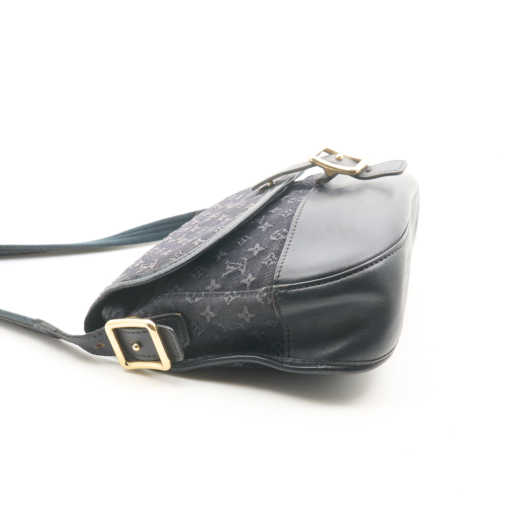 Louis Vuitton Berangere Crossbody Bag in Navy Lin Monogram Canvas