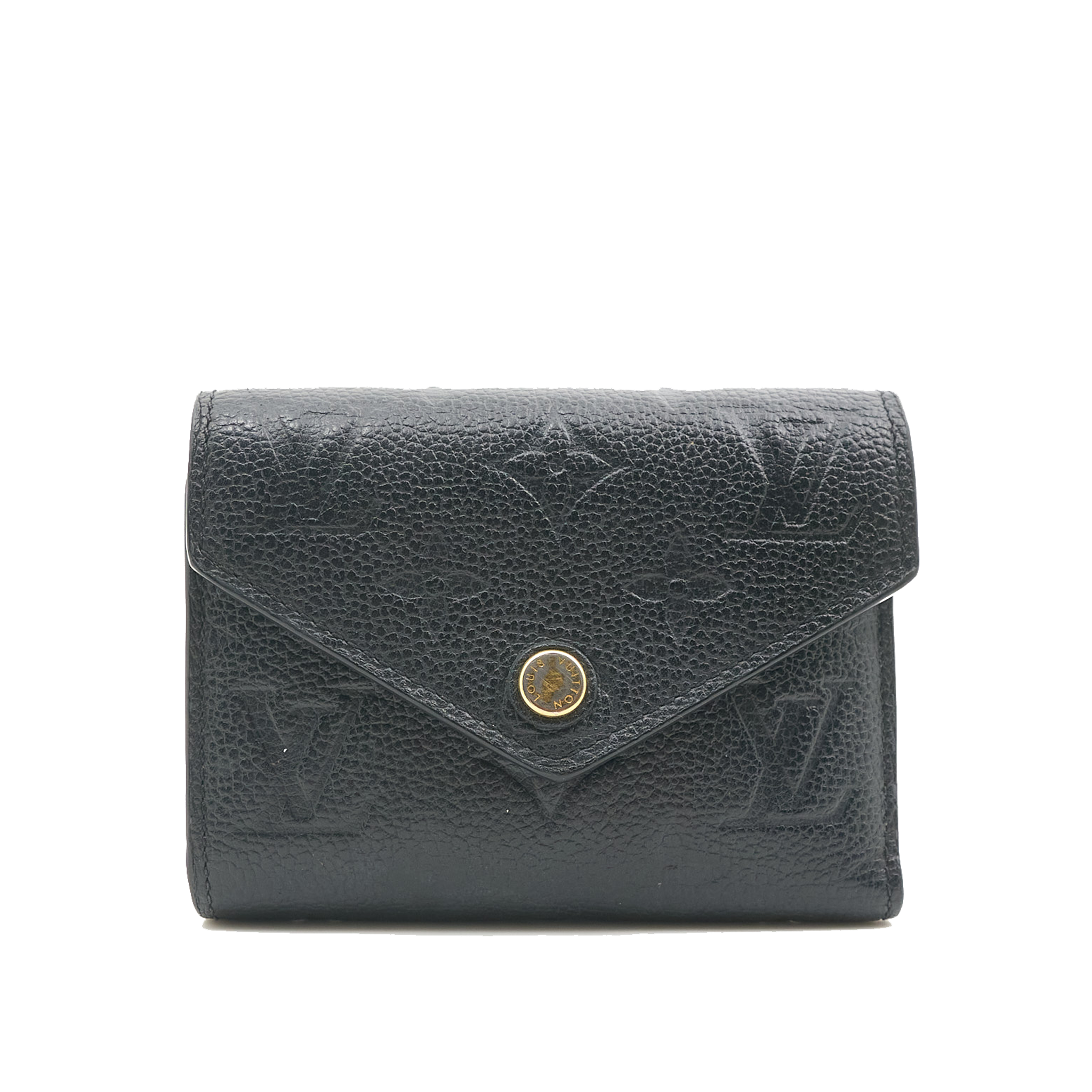 Louis Vuitton Black Empreinte Leather Wallet