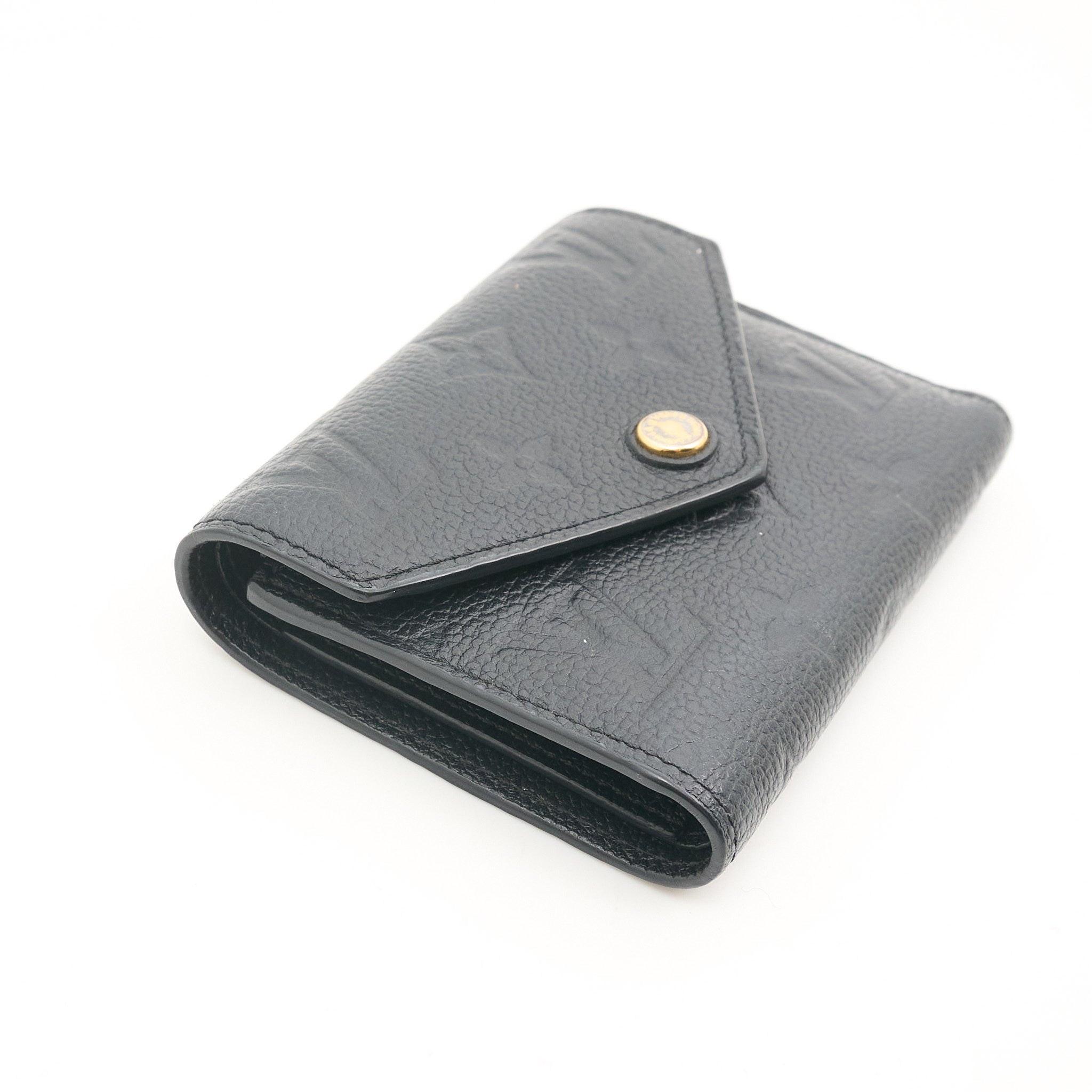 Louis Vuitton Black Empreinte Leather Wallet