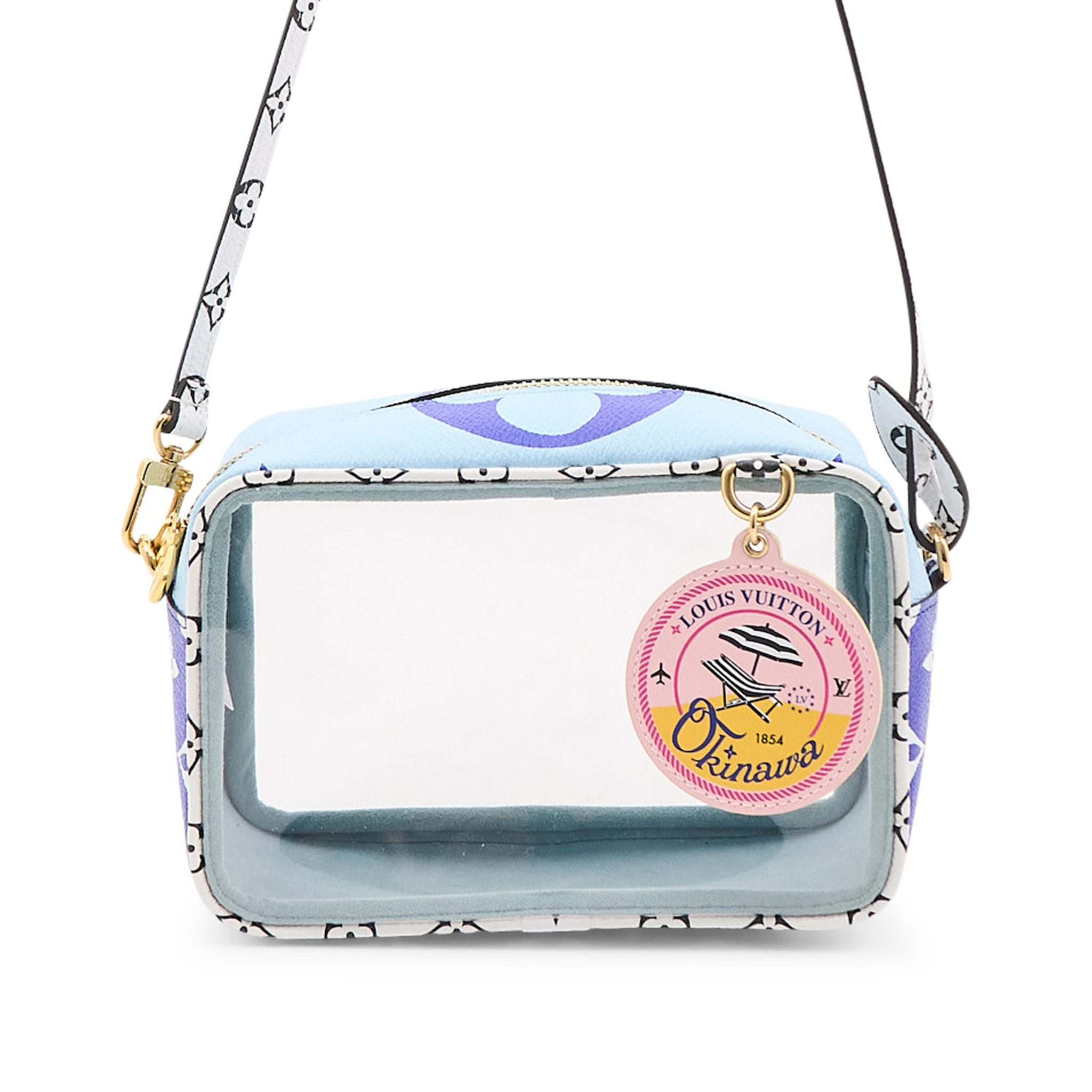 Louis Vuitton Blue Beach Gaint Okina