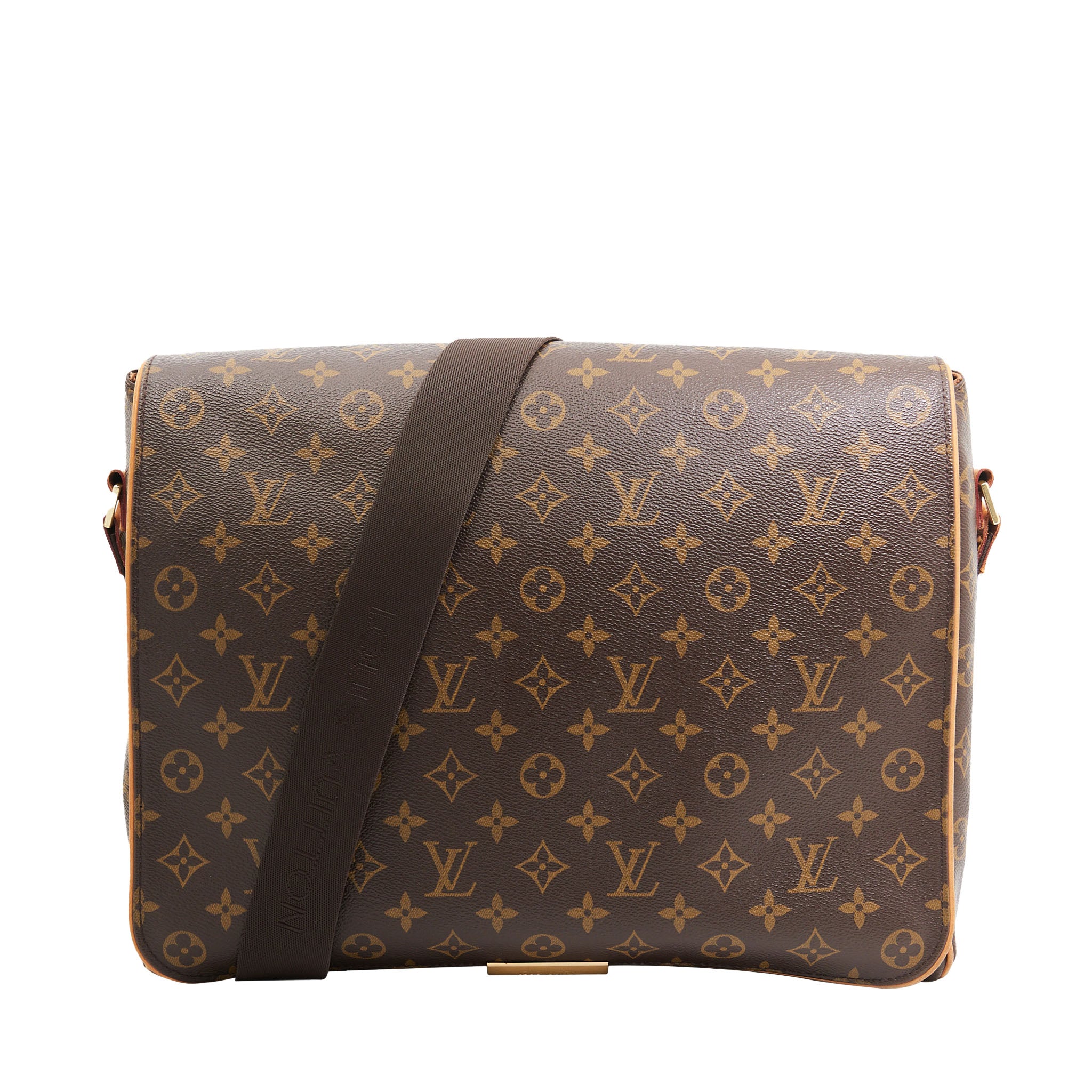 Louis Vuitton Canvas Abbesses in Brown Monogram GHW