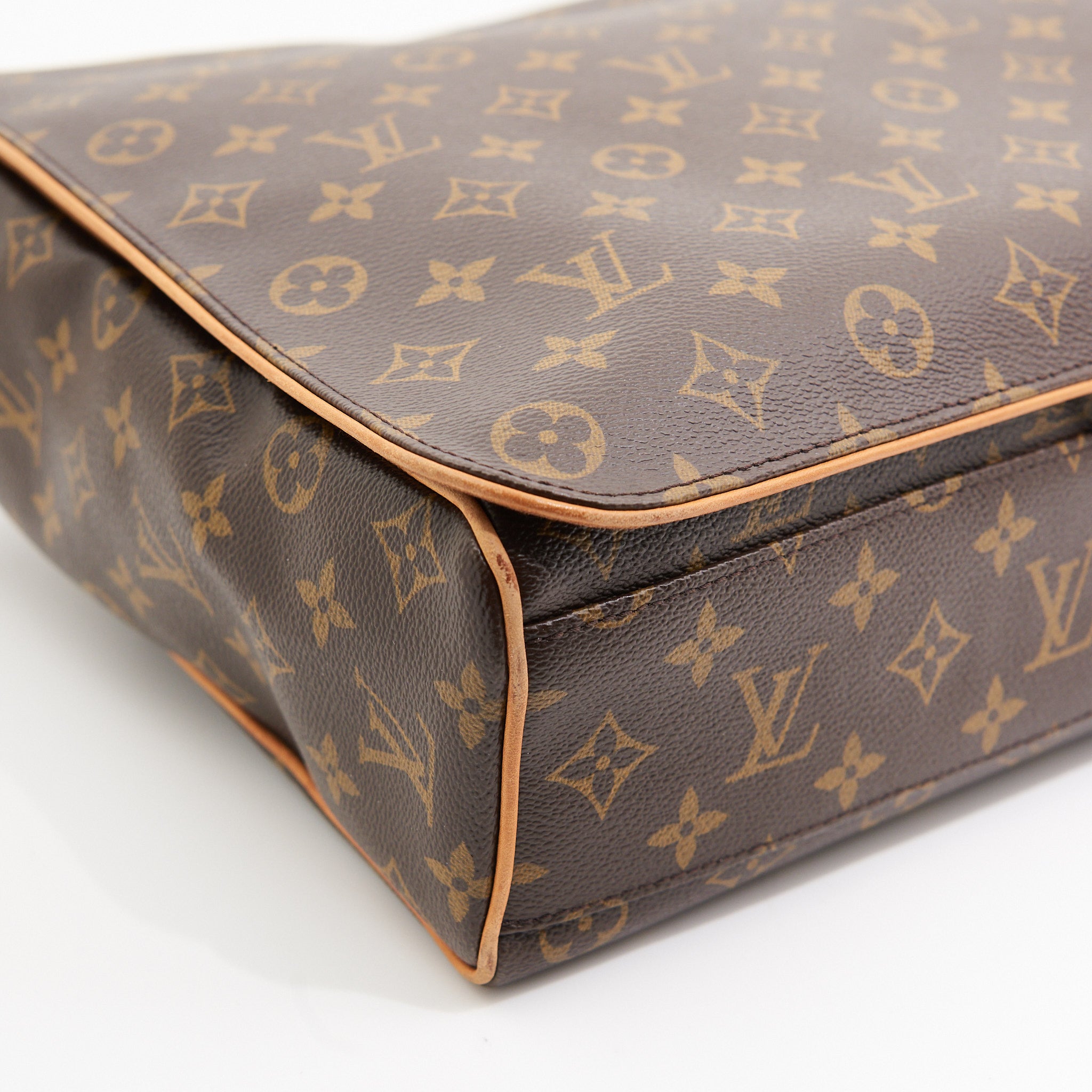 Louis Vuitton Canvas Abbesses in Brown Monogram GHW