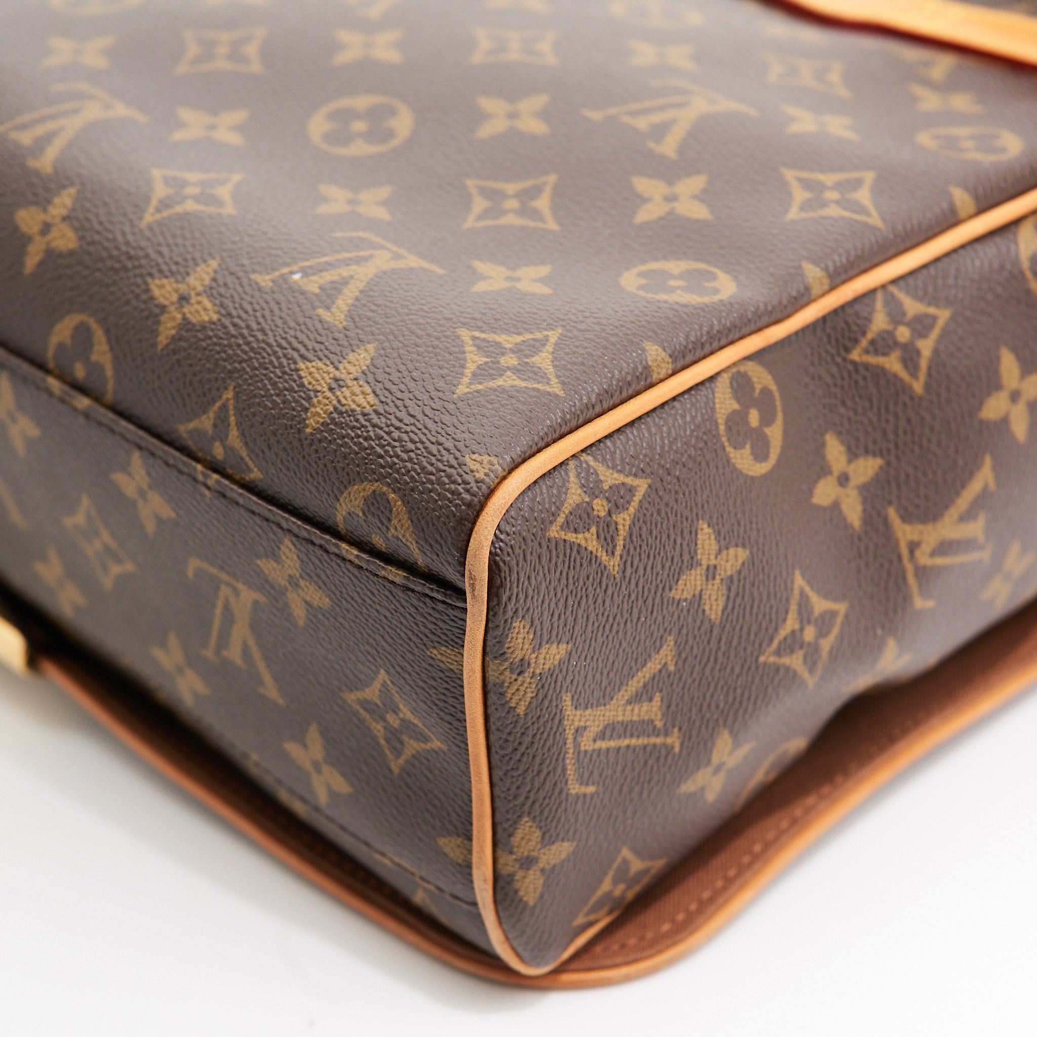 Louis Vuitton Canvas Abbesses in Brown Monogram GHW