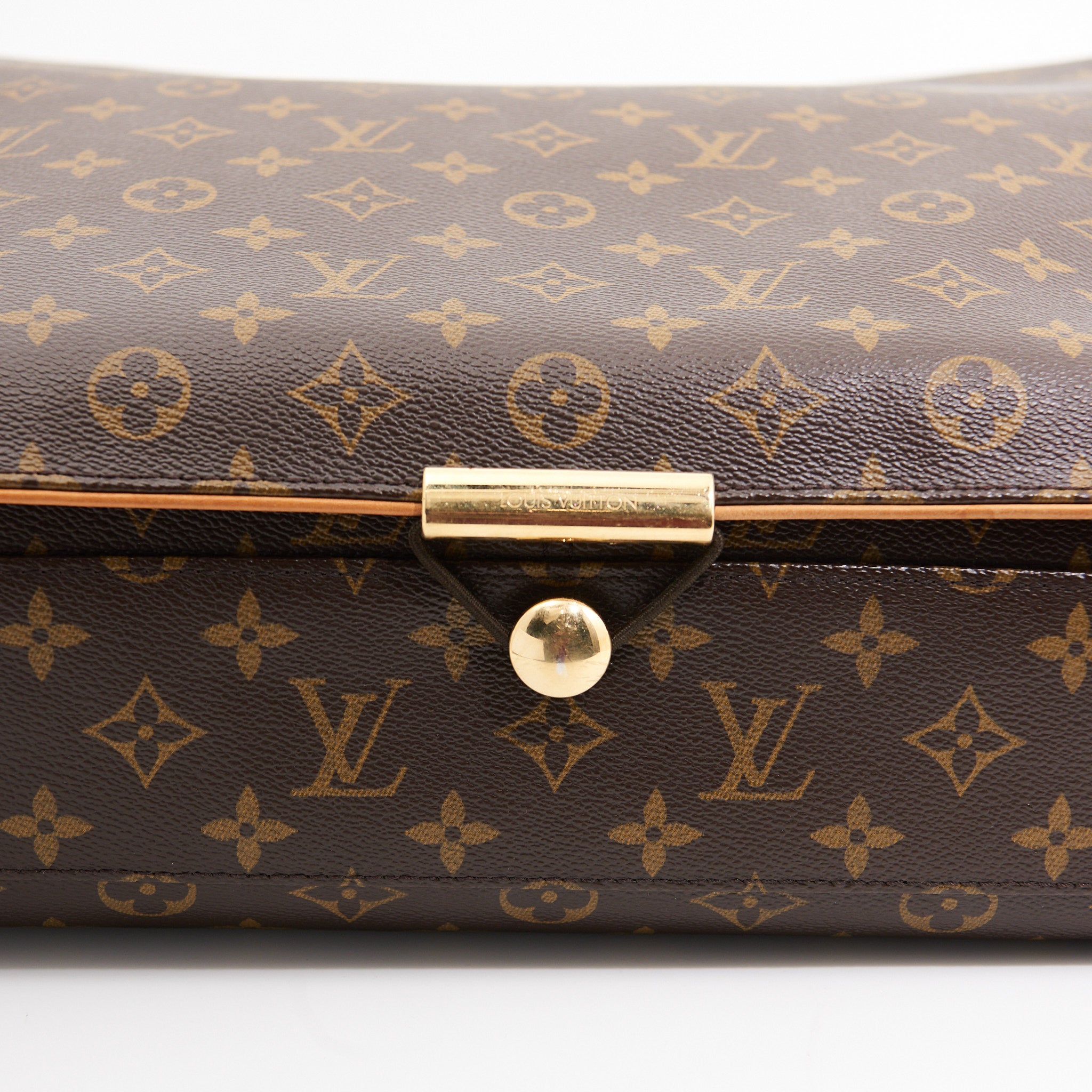 Louis Vuitton Canvas Abbesses in Brown Monogram GHW