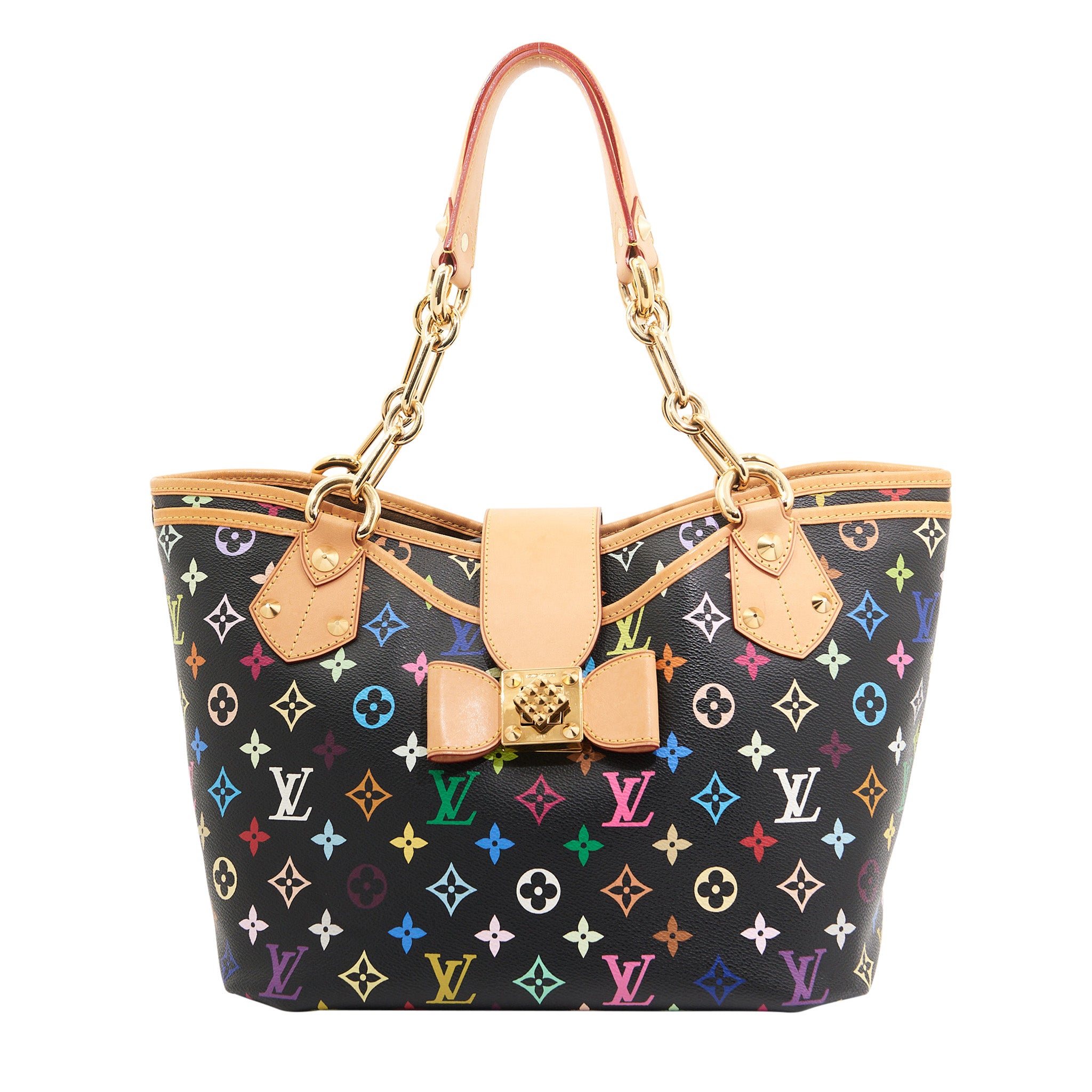 Louis Vuitton Canvas Annie GM in Black GHW