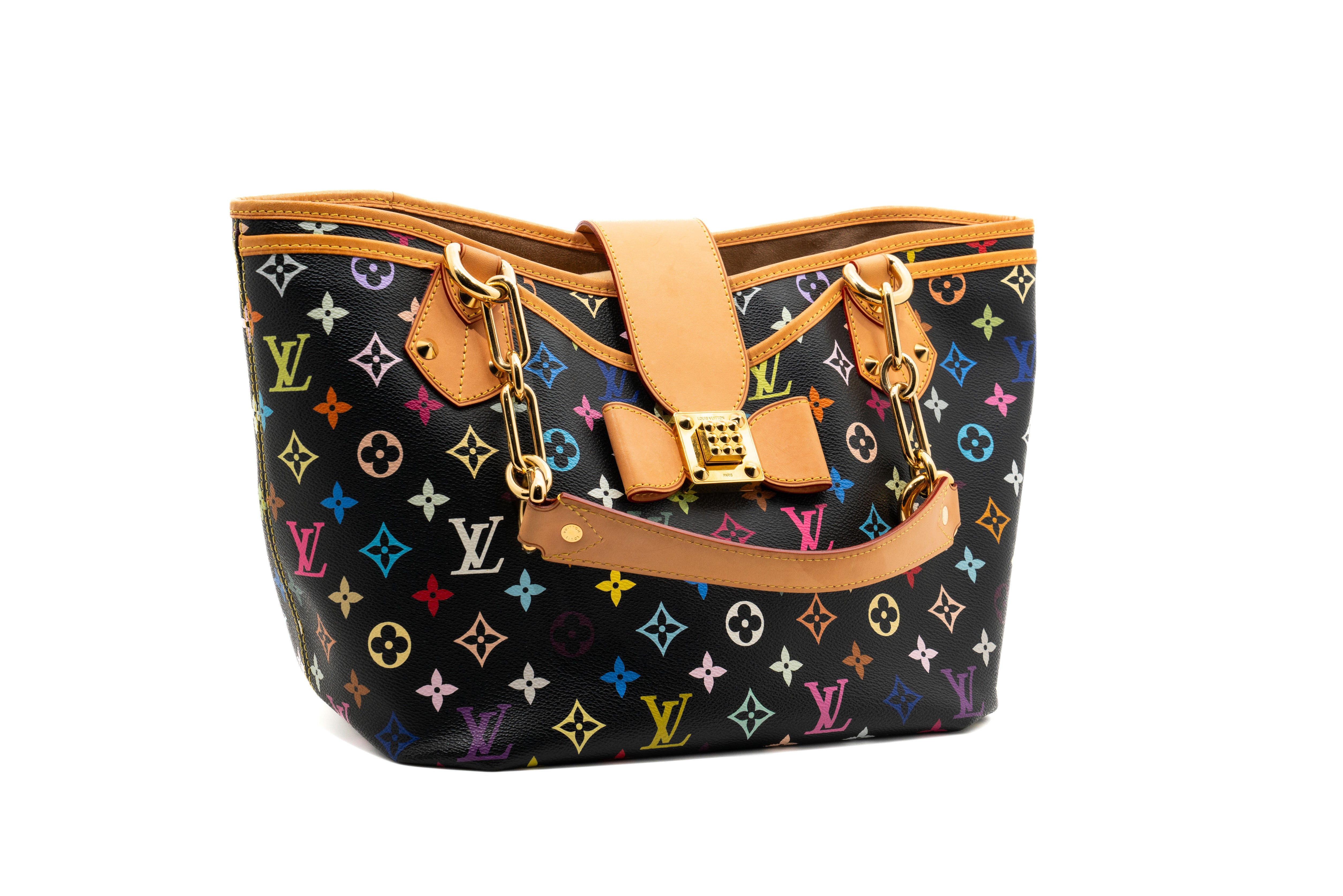 Louis Vuitton Canvas Annie GM in Black GHW