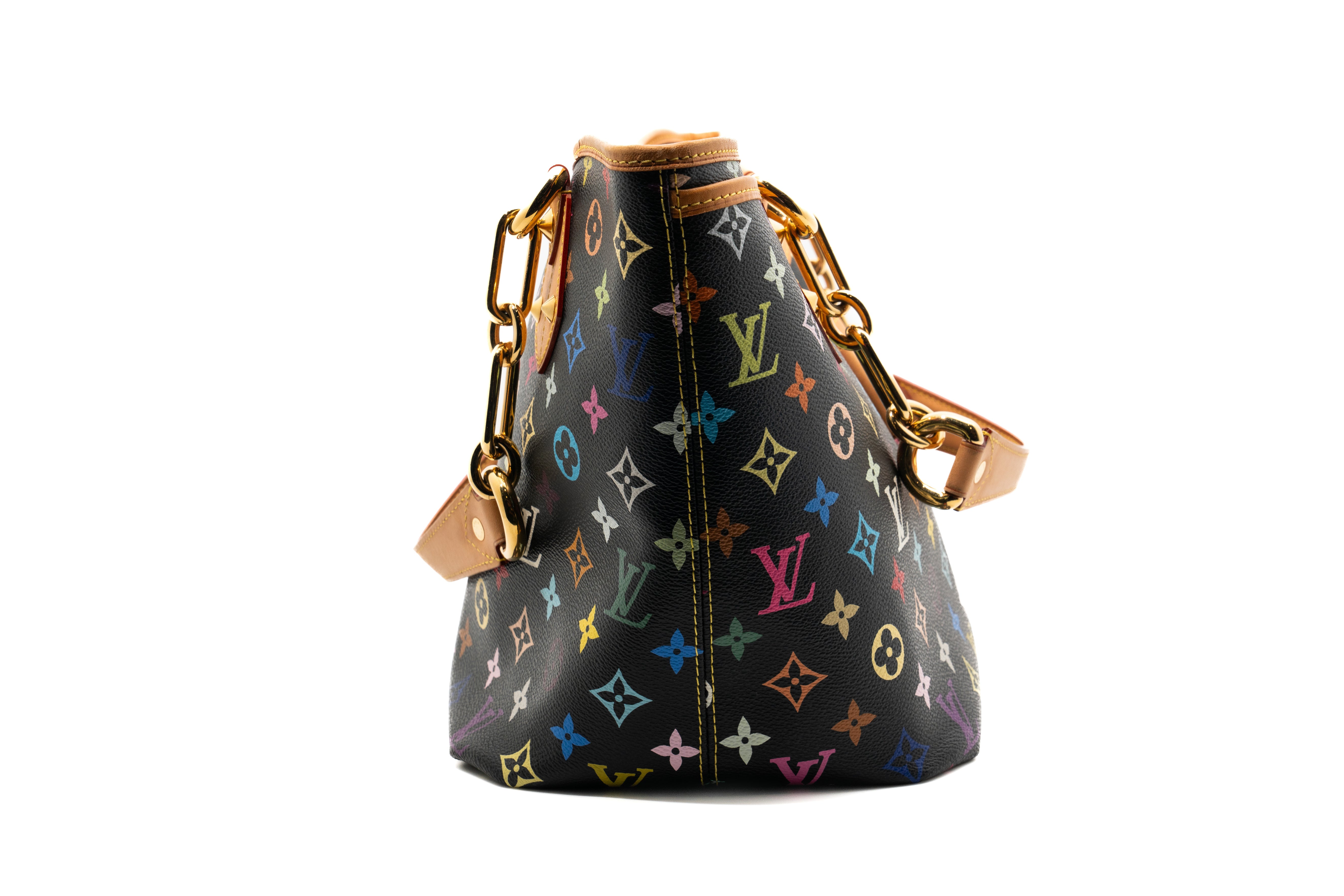 Louis Vuitton Canvas Annie GM in Black GHW