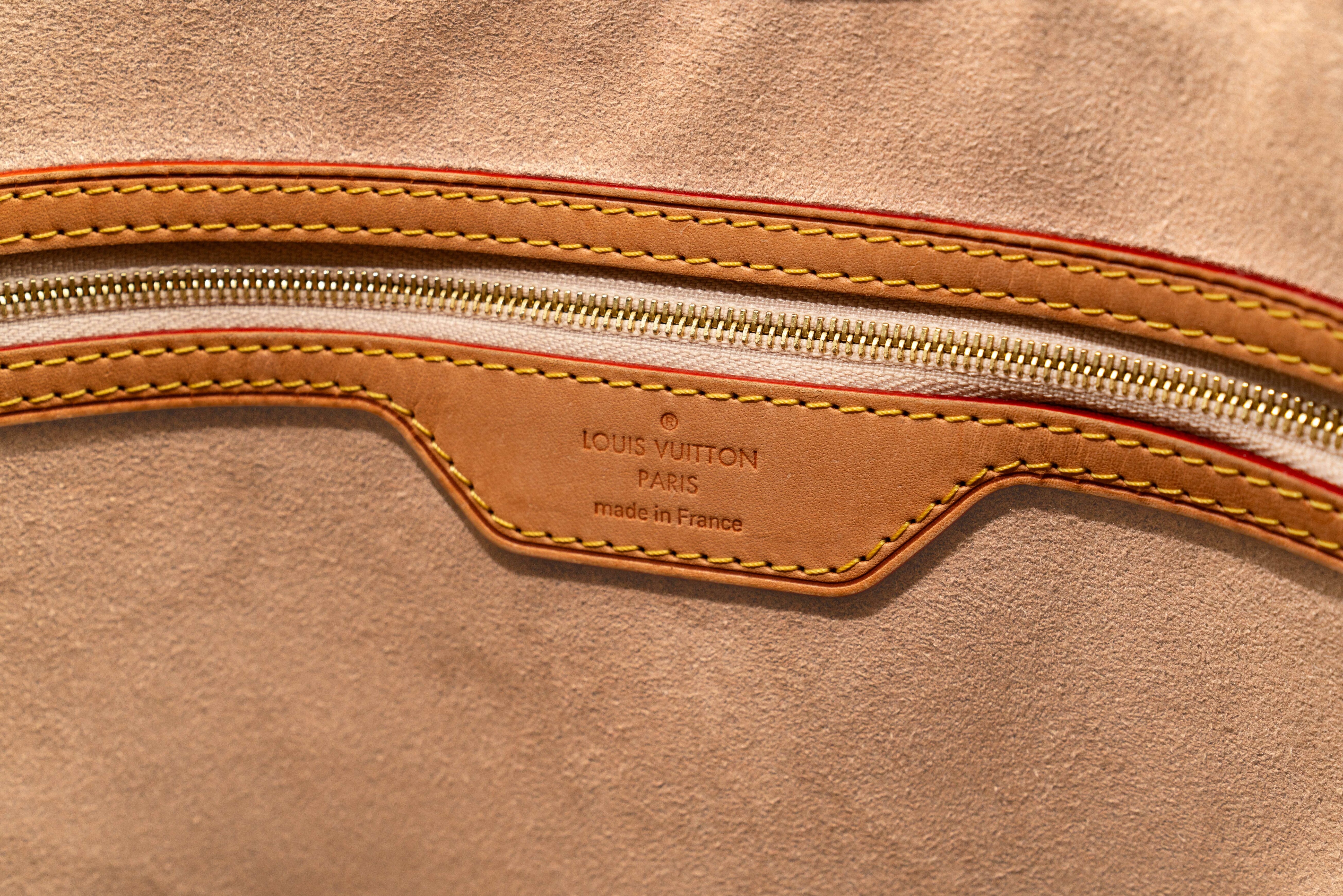 Louis Vuitton Canvas Annie GM in Black GHW