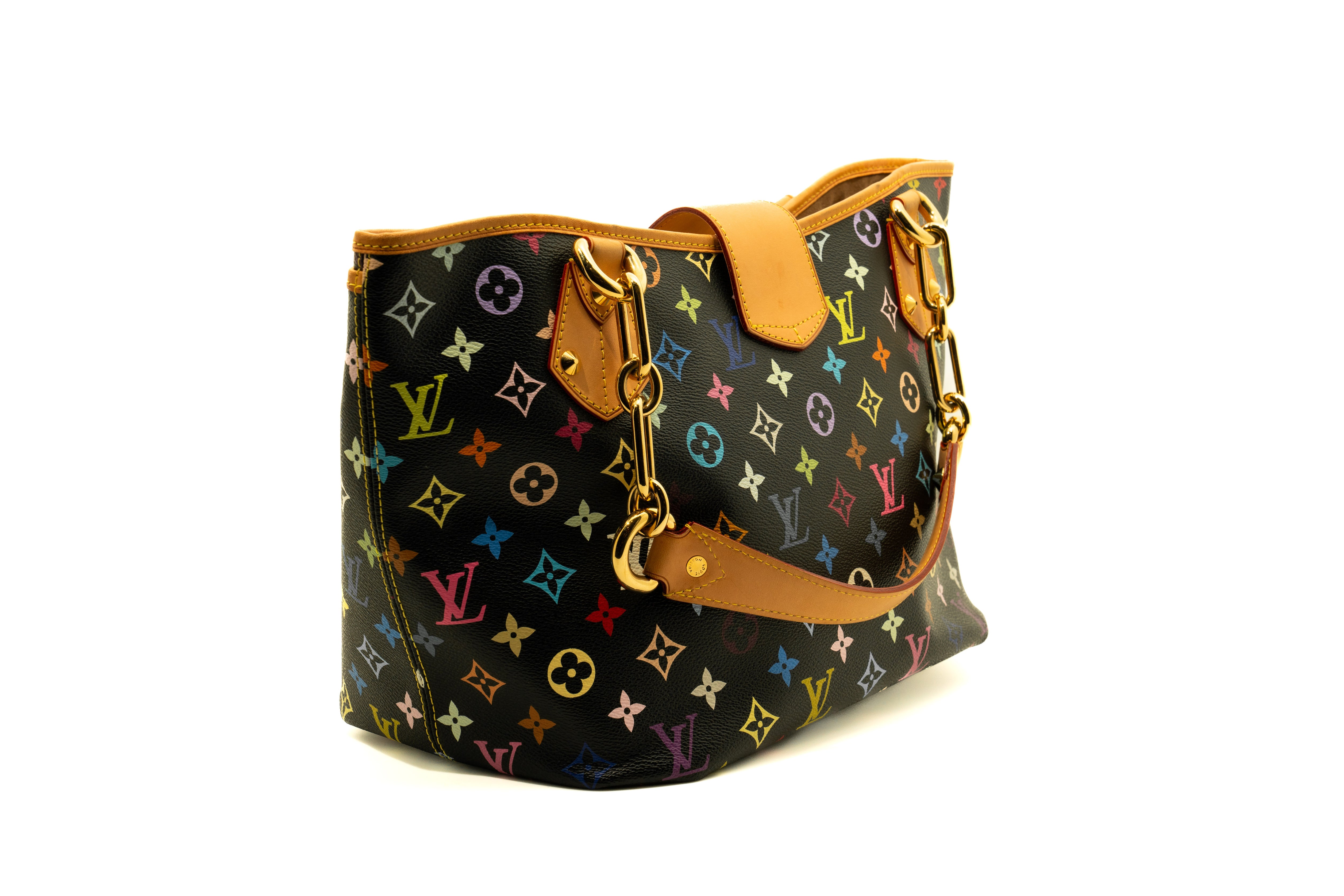 Louis Vuitton Canvas Annie GM in Black GHW