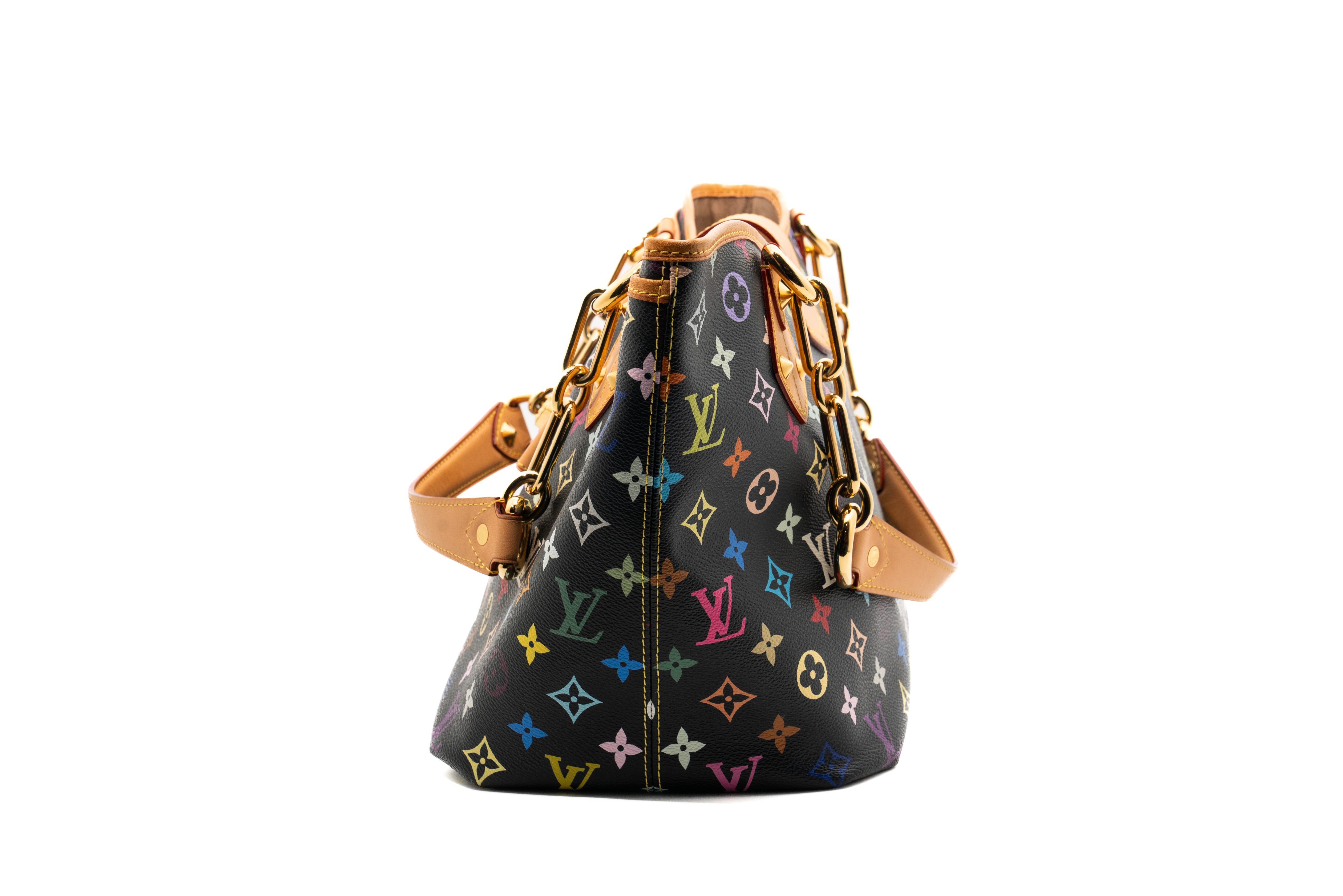 Louis Vuitton Canvas Annie GM in Black GHW