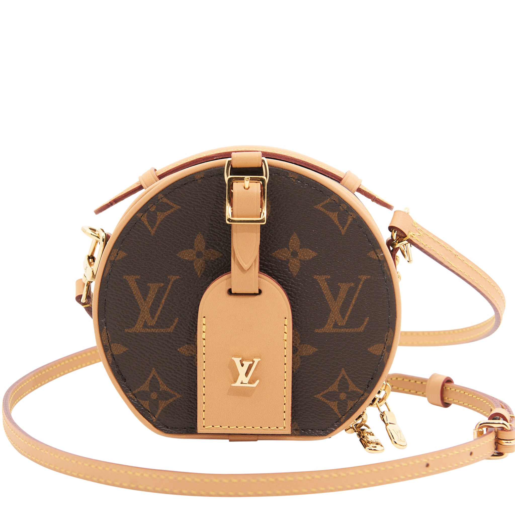 Louis Vuitton Canvas Mini Boite in Brown Monogram GHW