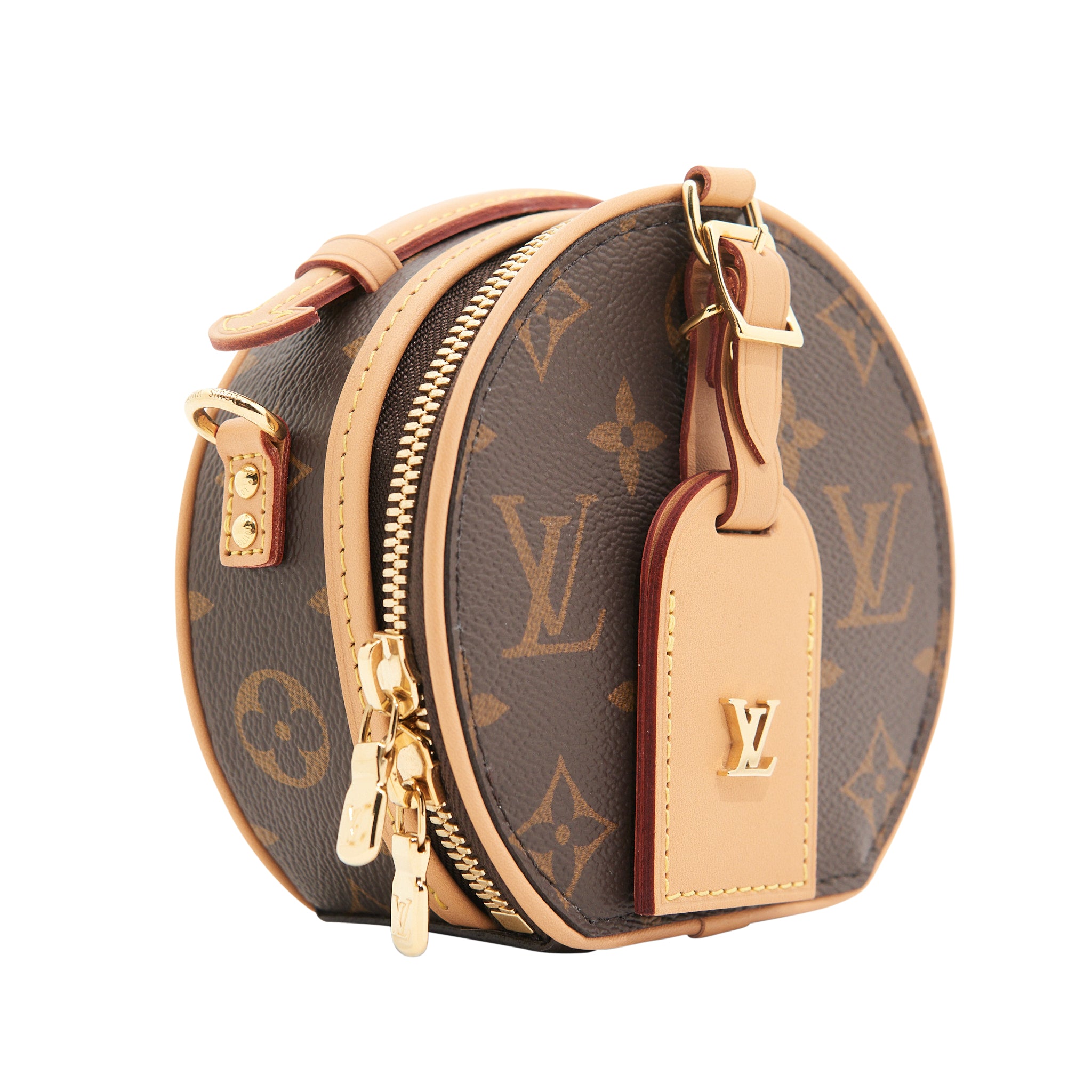 Louis Vuitton Canvas Mini Boite in Brown Monogram GHW