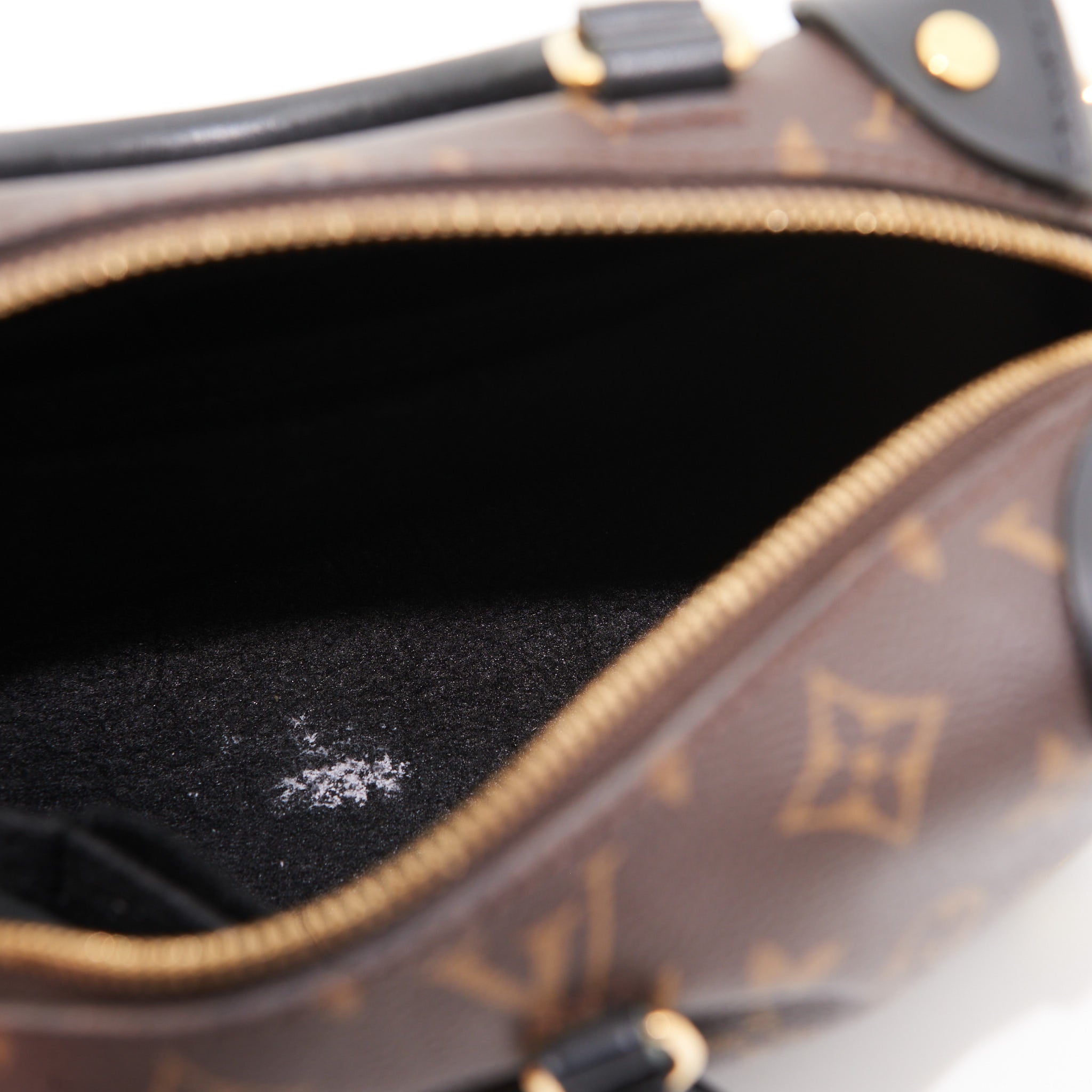 Louis Vuitton Canvas Petite Malle Souple in Brown Canvas GHW