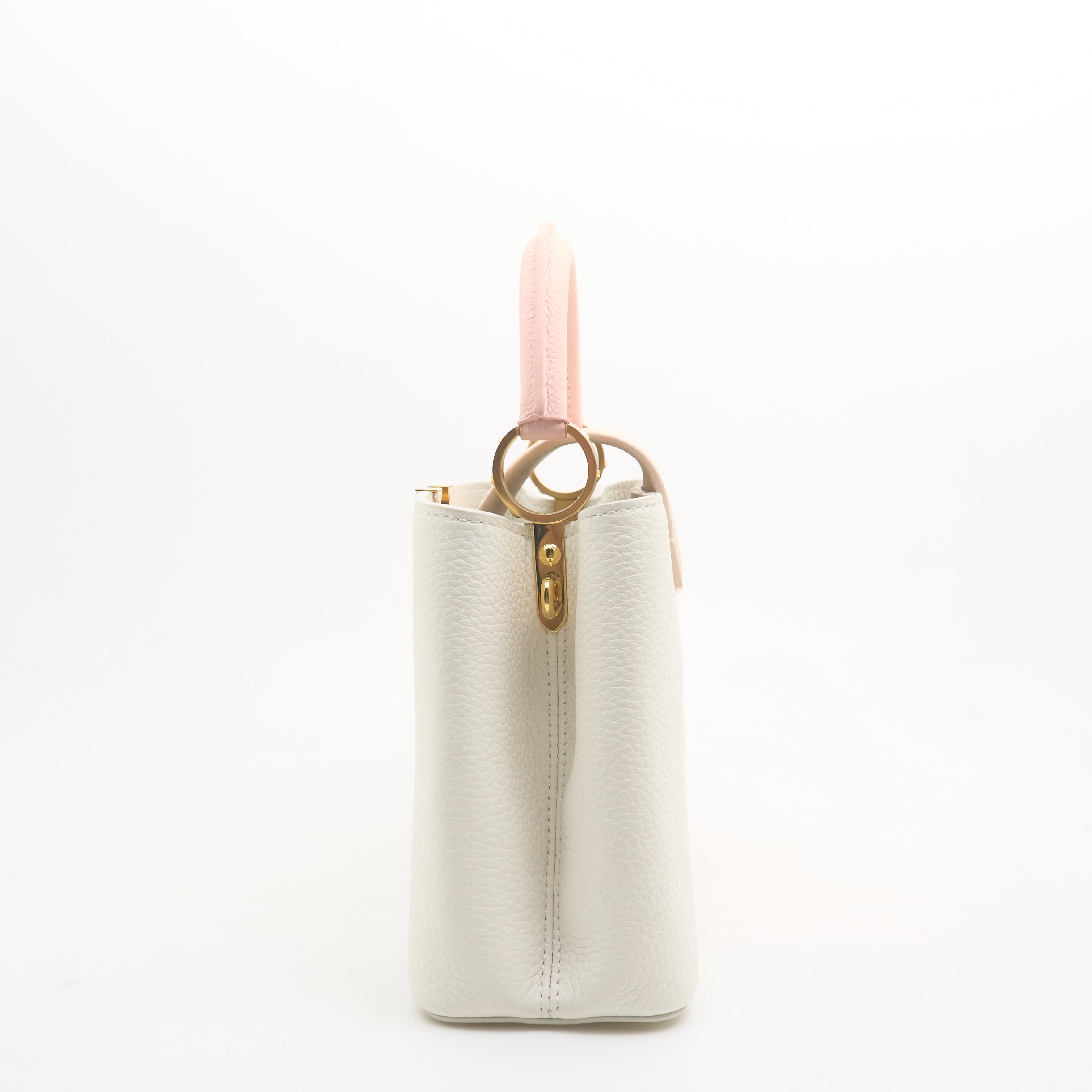 Louis Vuitton Capucines BB Snow White Taurillon Leather