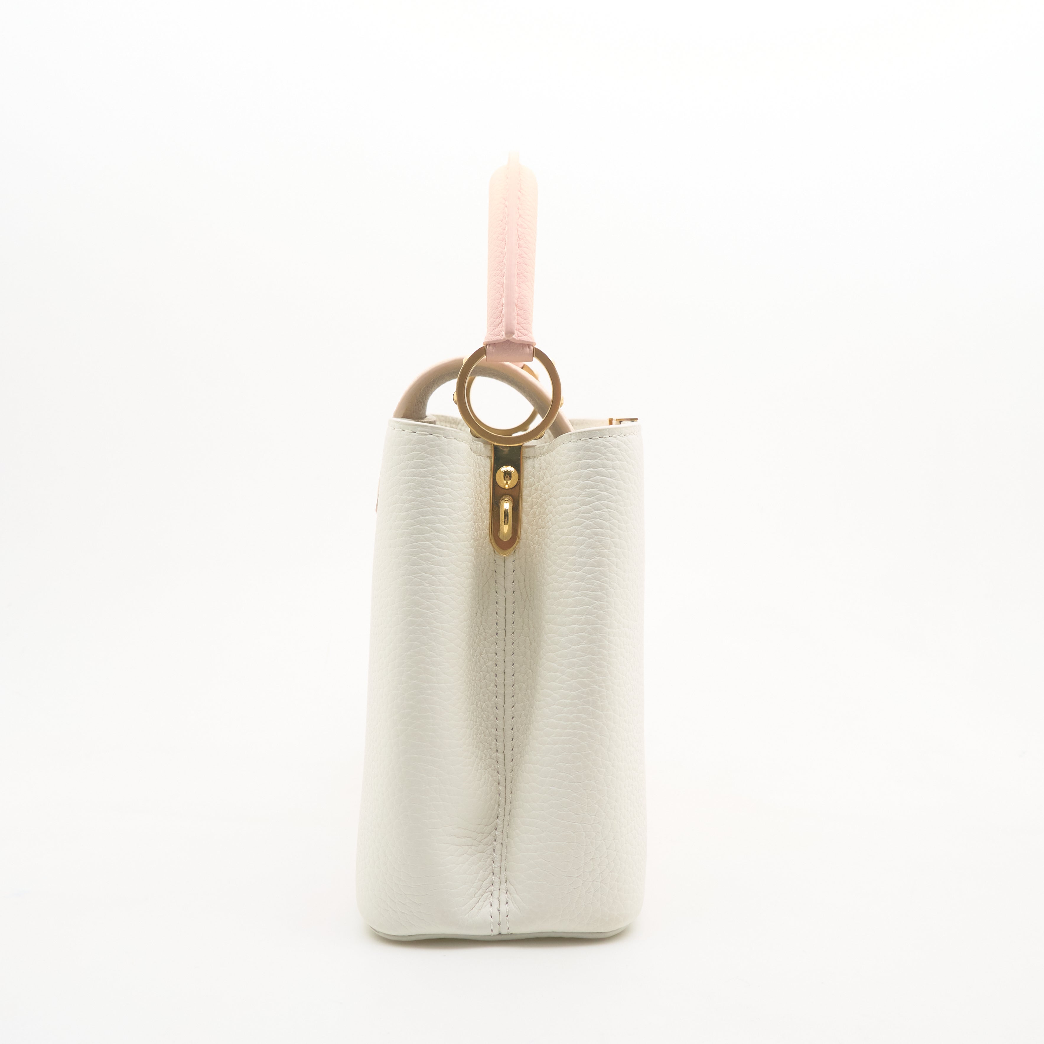 Louis Vuitton Capucines BB Snow White Taurillon Leather