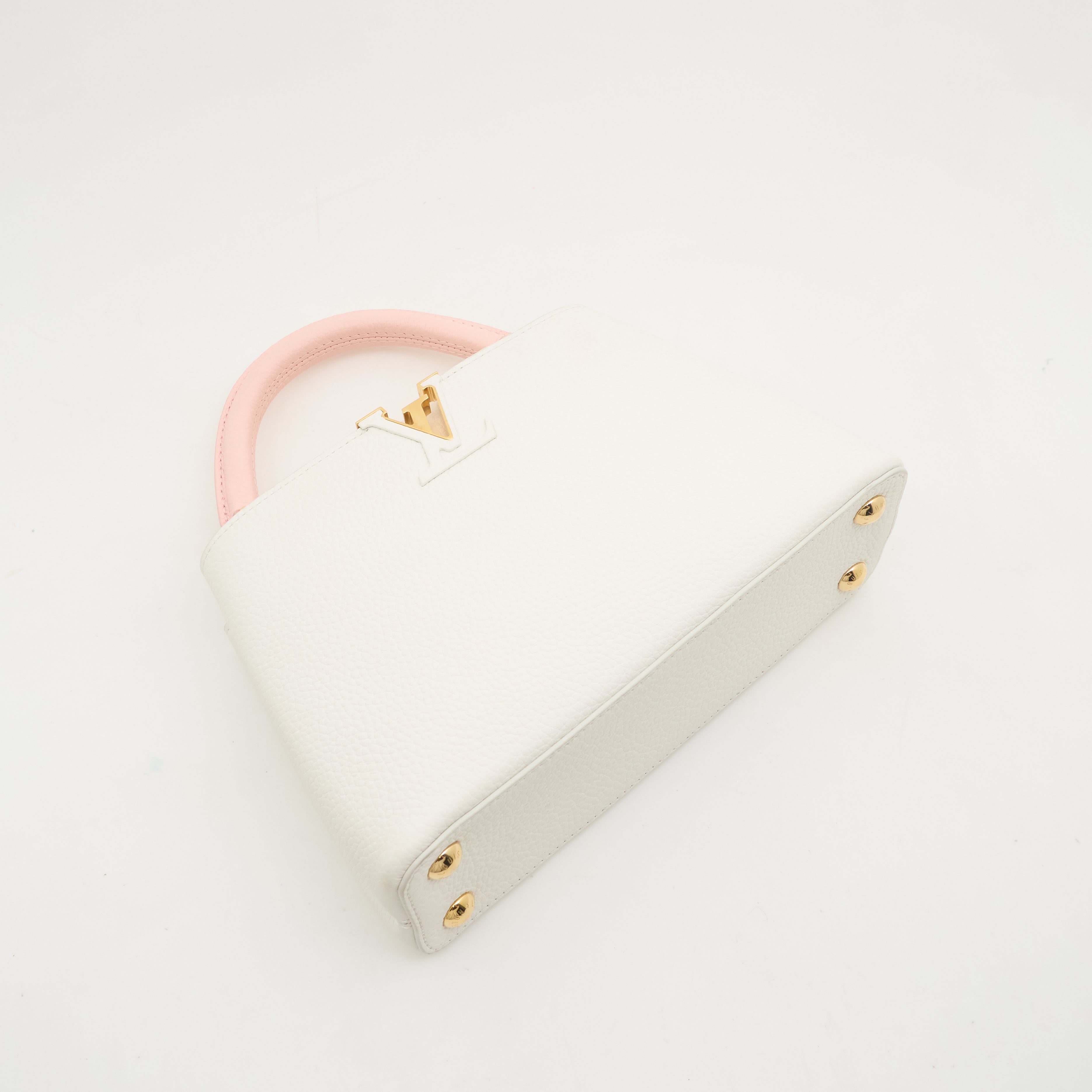 Louis Vuitton Capucines BB Snow White Taurillon Leather