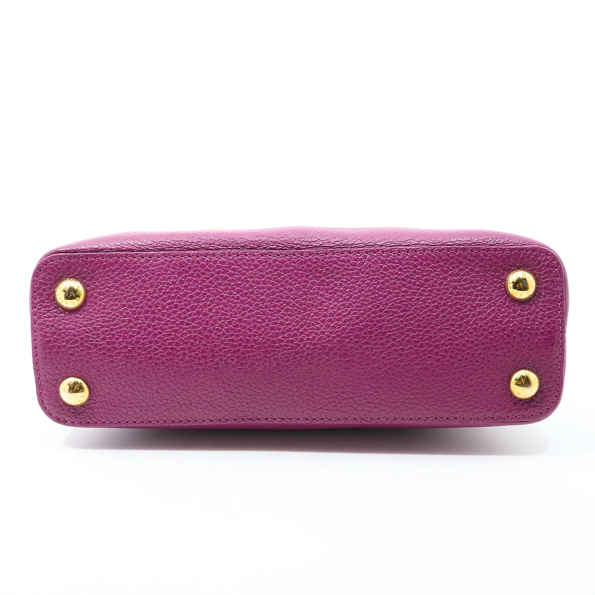 Louis Vuitton Taurilion Studded Sol Capucines Magenta PM