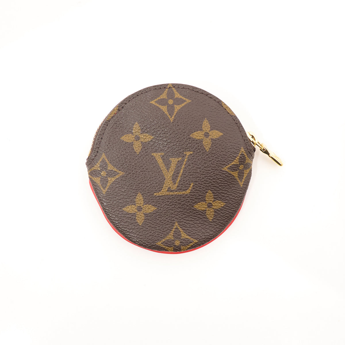 Louis Vuitton Limited Edition Christmas 2020 Round Coin Purse