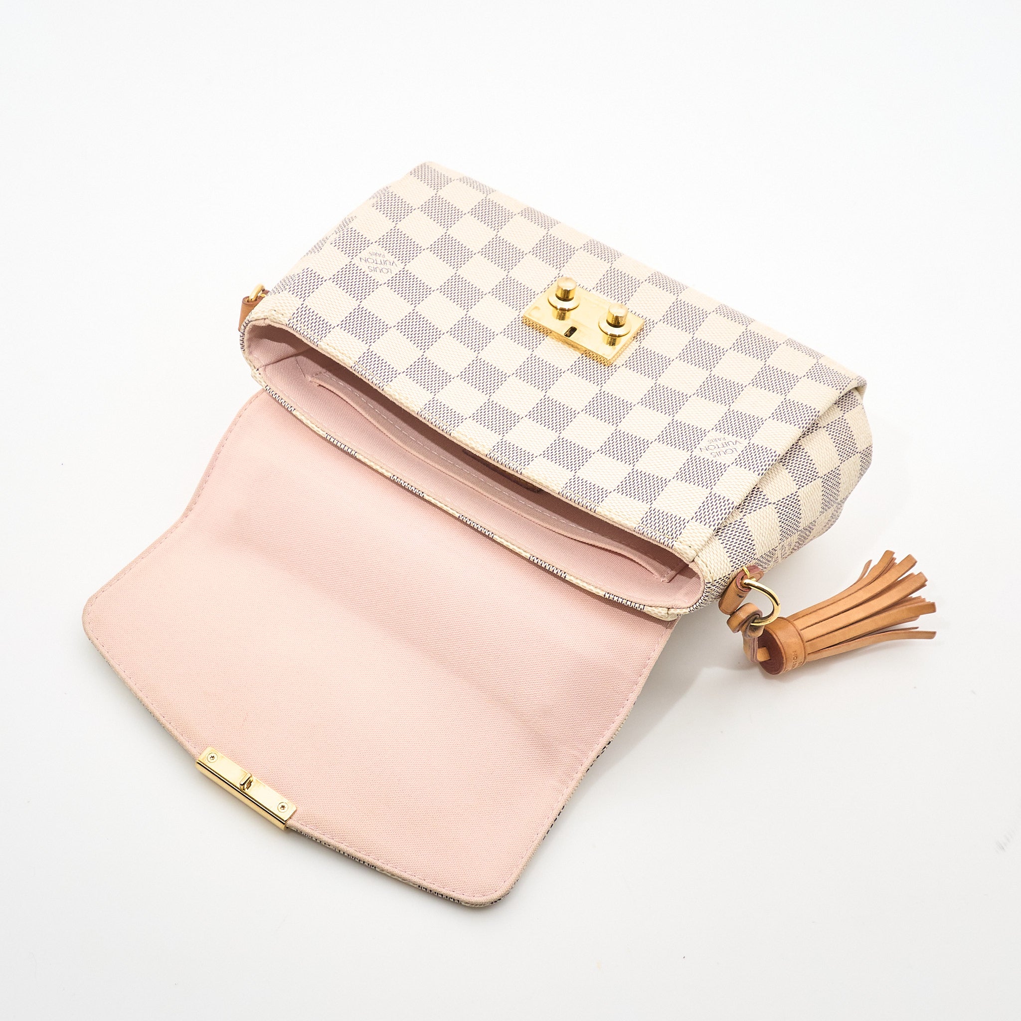 Louis Vuitton Damier Azur Croisette Bag