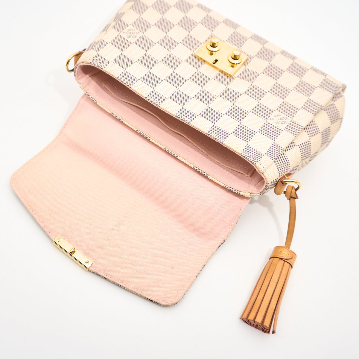 Louis Vuitton Damier Azur Croisette Bag