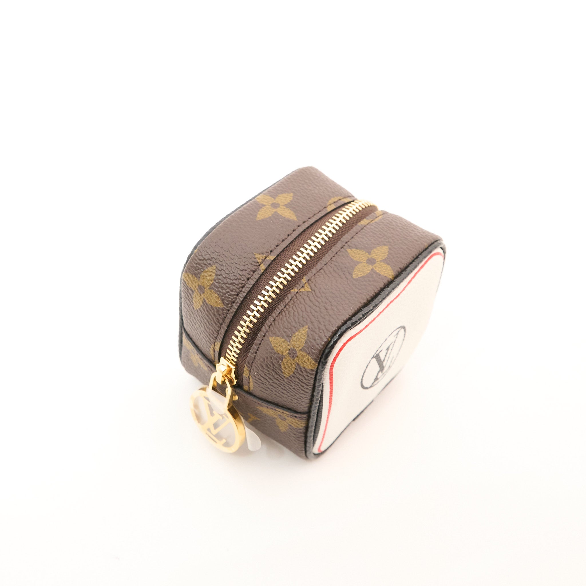 Louis Vuitton Cube Coin Purse Monogram Game On