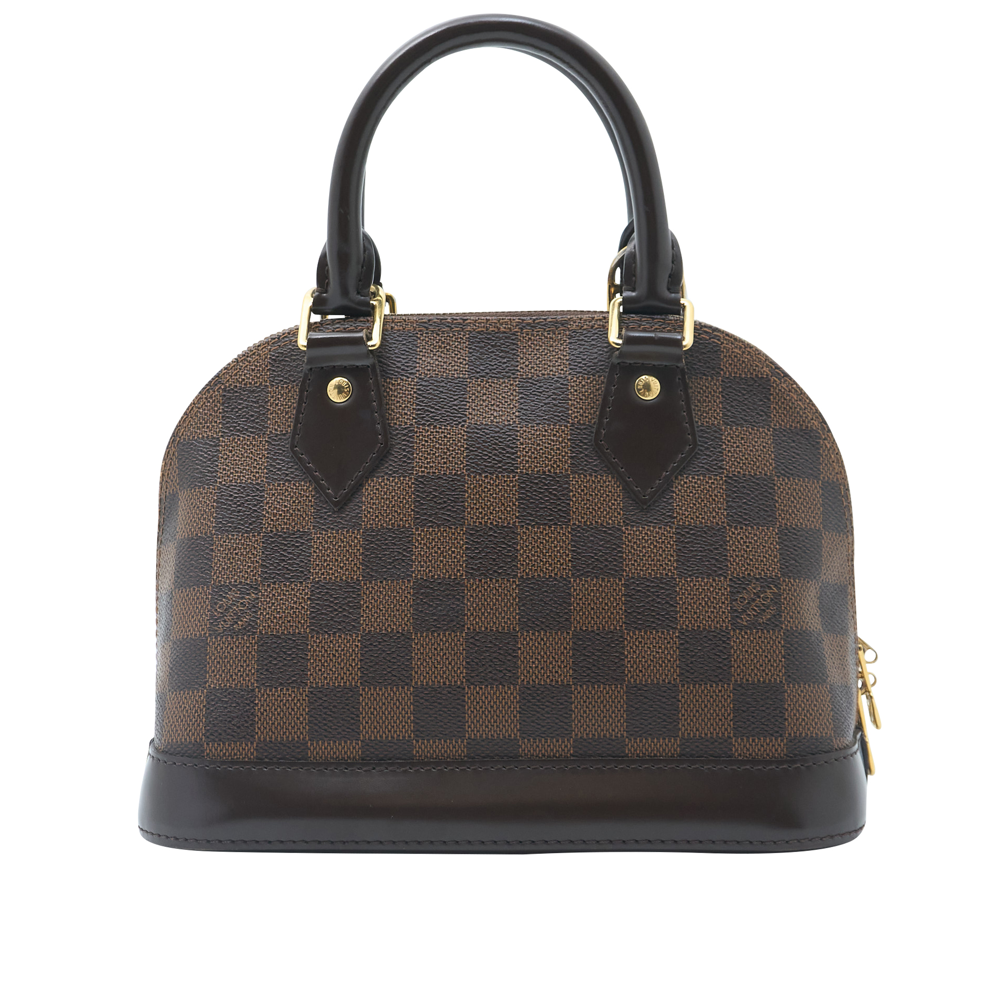 Louis Vuitton Alma BB Bag in Damier Ebene