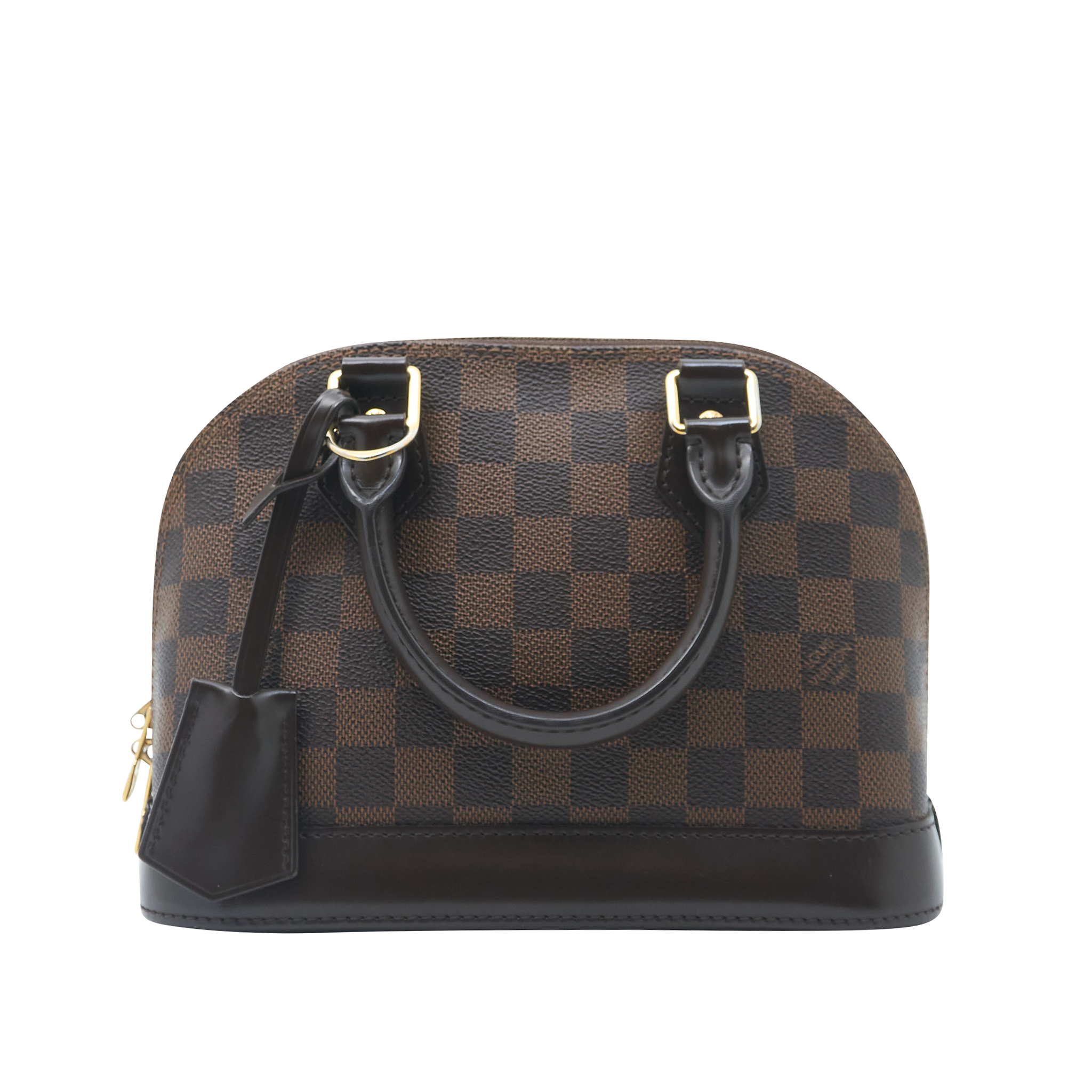 Louis Vuitton Alma BB Bag in Damier Ebene