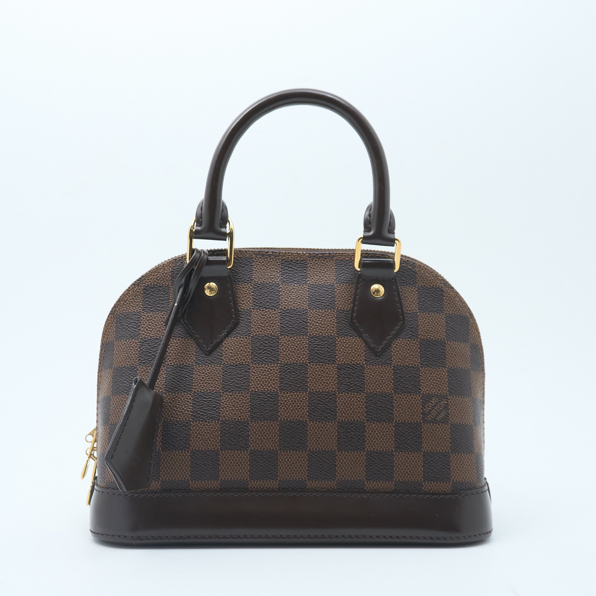 Louis Vuitton Alma BB Bag in Damier Ebene