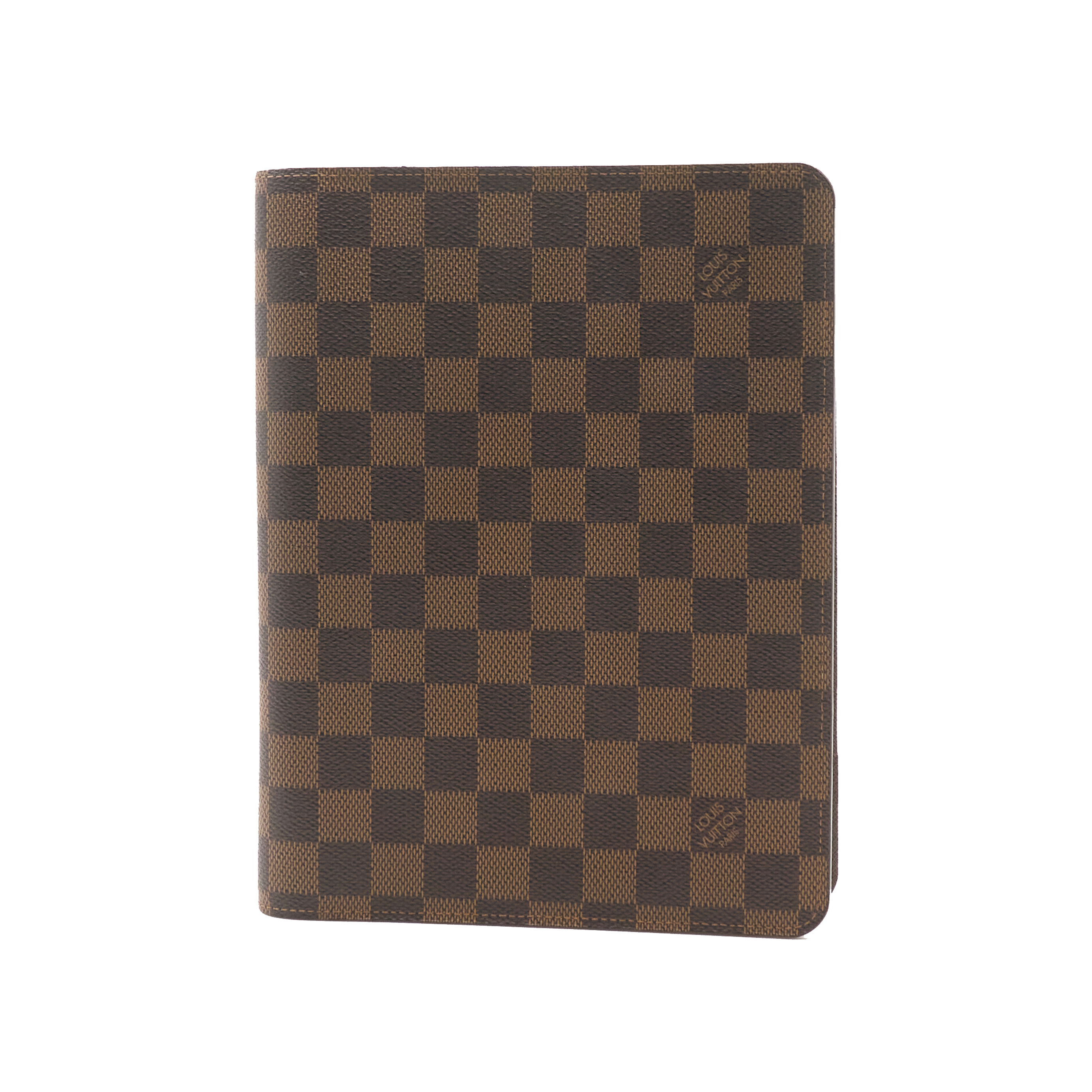 Louis Vuitton Damier Ebene Desk Agenda Cover