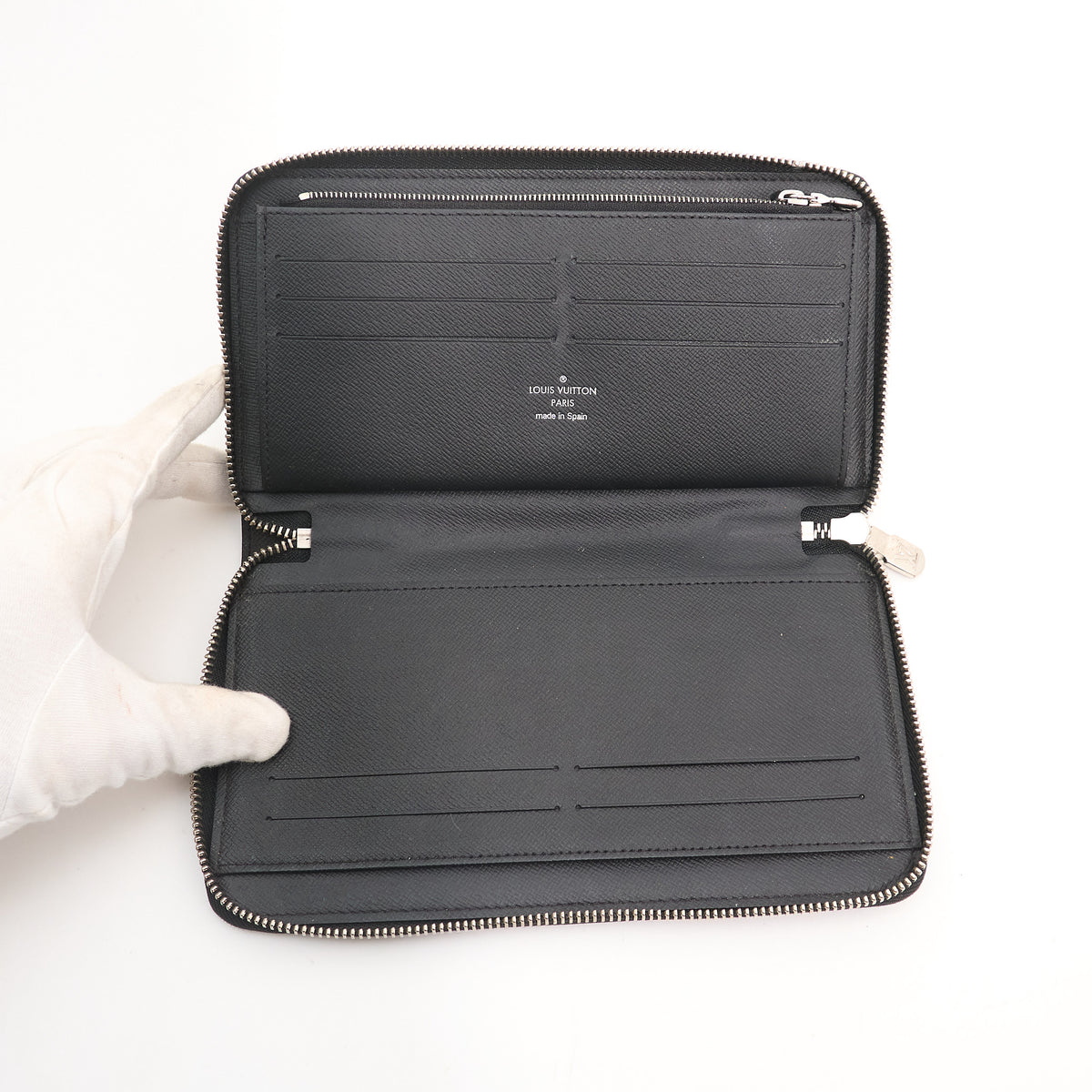 Louis Vuitton Damier Graphite Zip Around Wallet