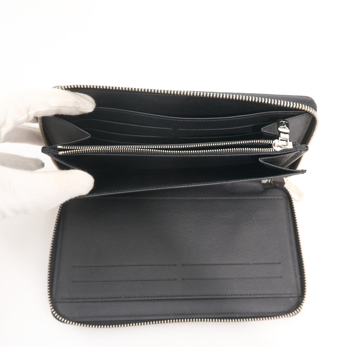 Louis Vuitton Damier Graphite Zip Around Wallet