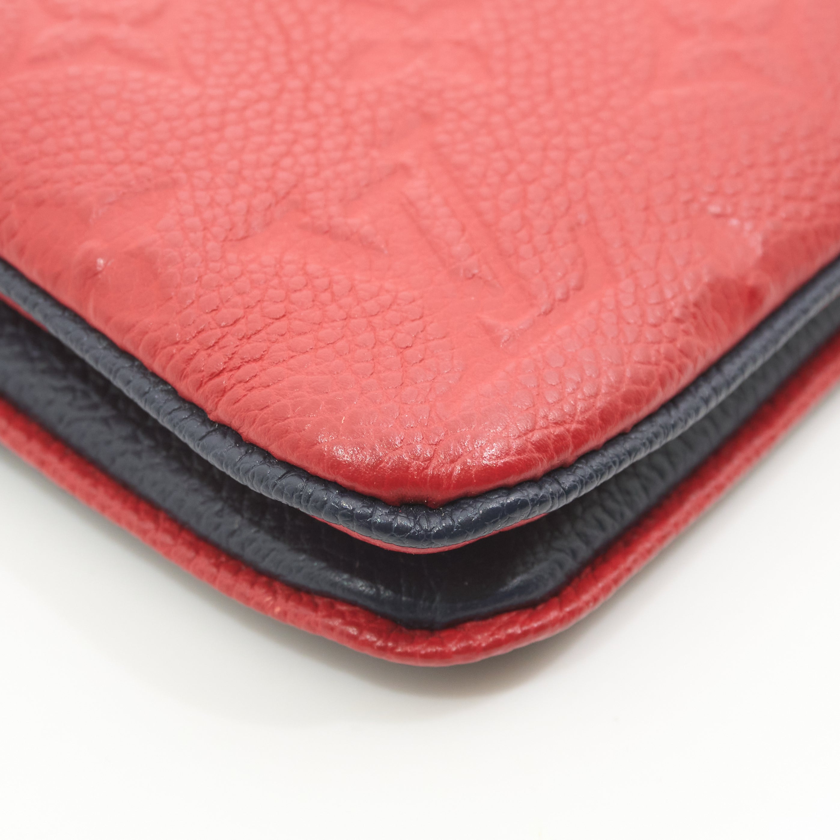 Louis Vuitton Pochette Double Zip Monogram Empriente Bag