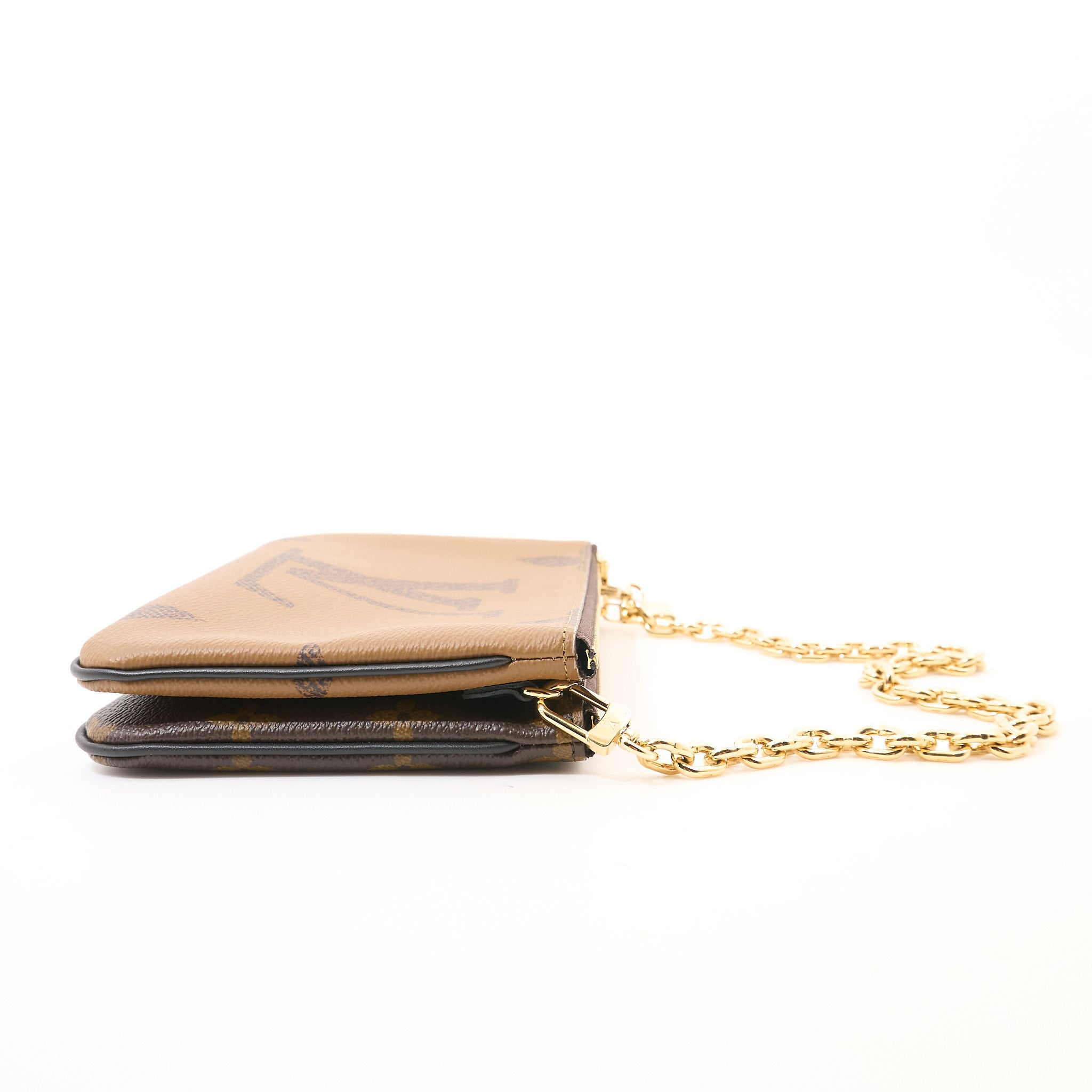 Louis Vuitton Double Zip Pochette Bag