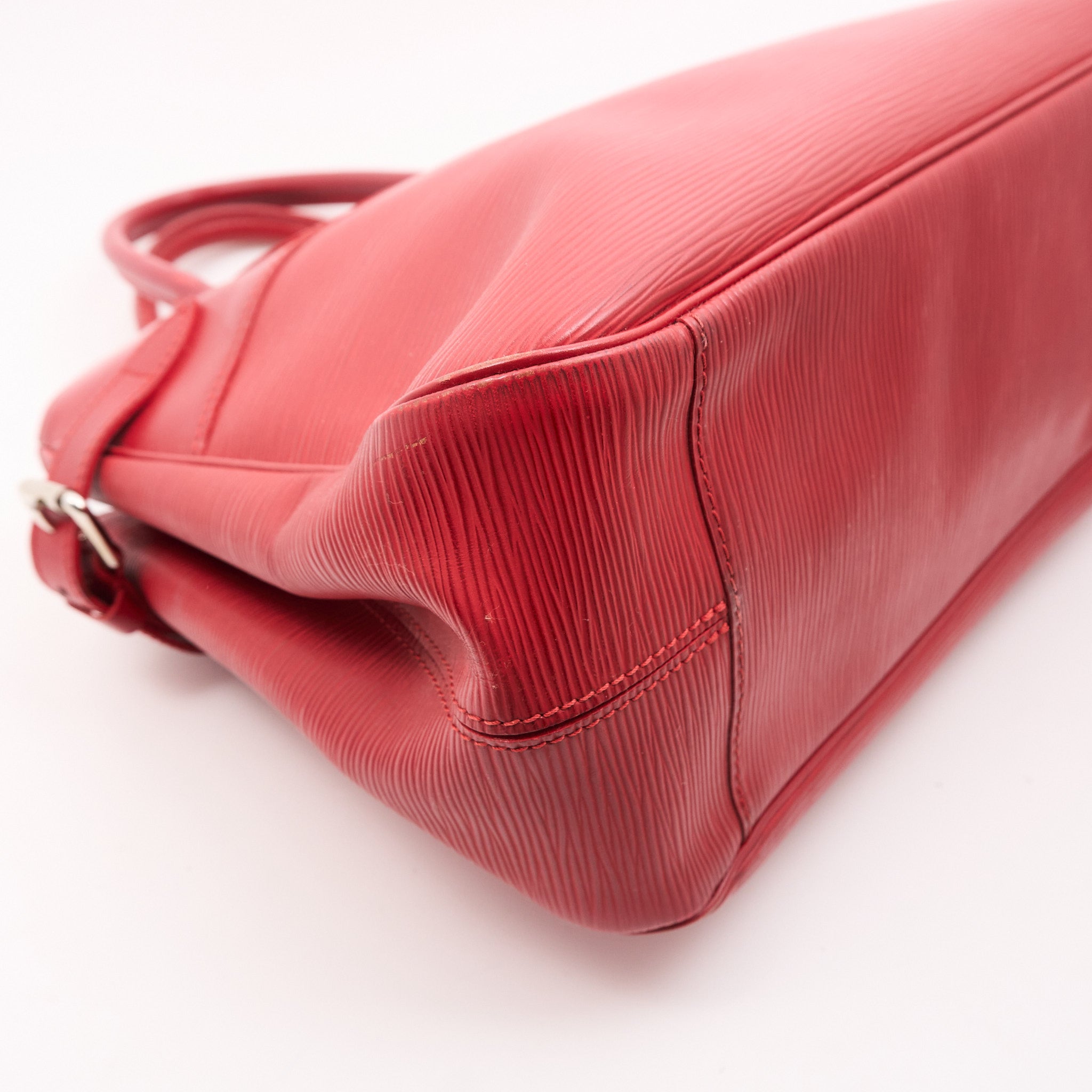 Louis Vuitton Red Epi Leather Passy Tote