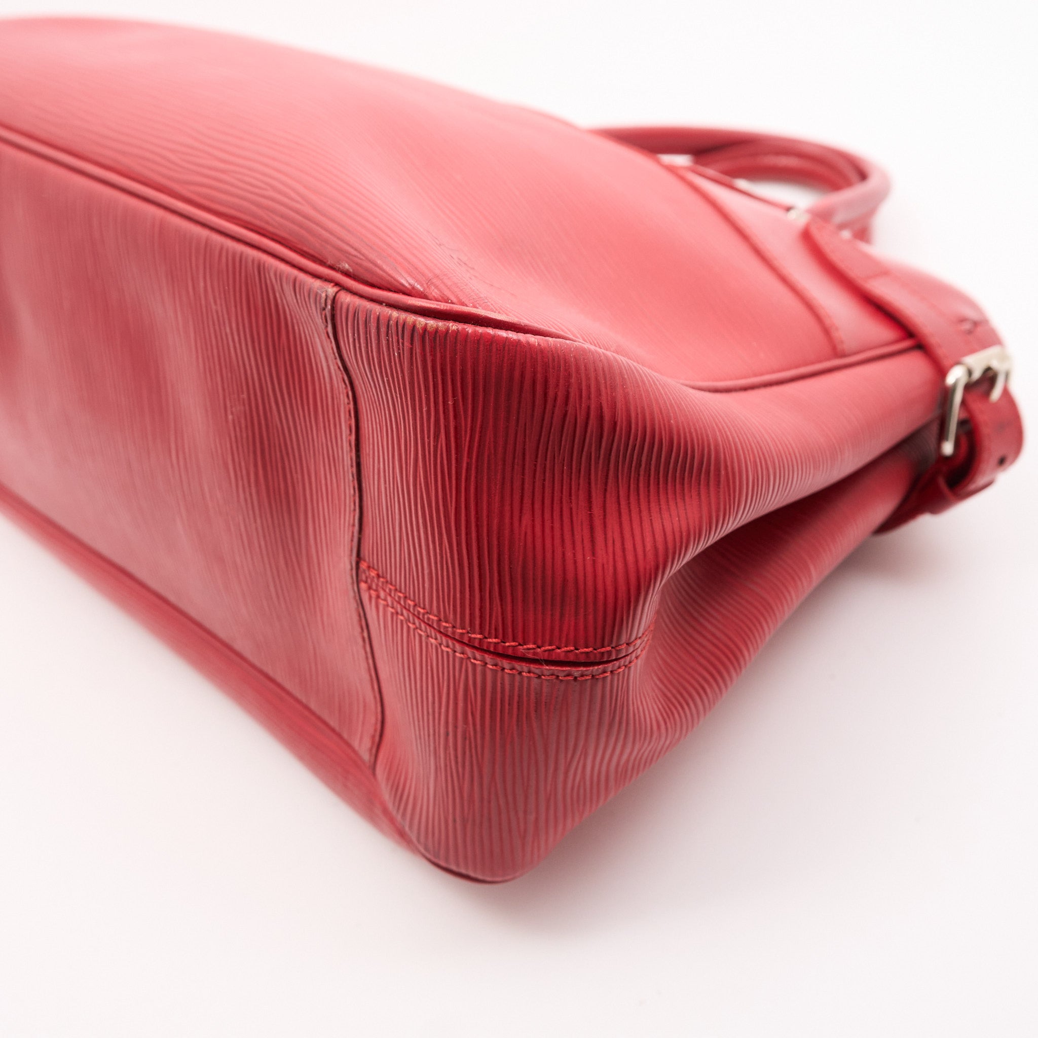 Louis Vuitton Red Epi Leather Passy Tote