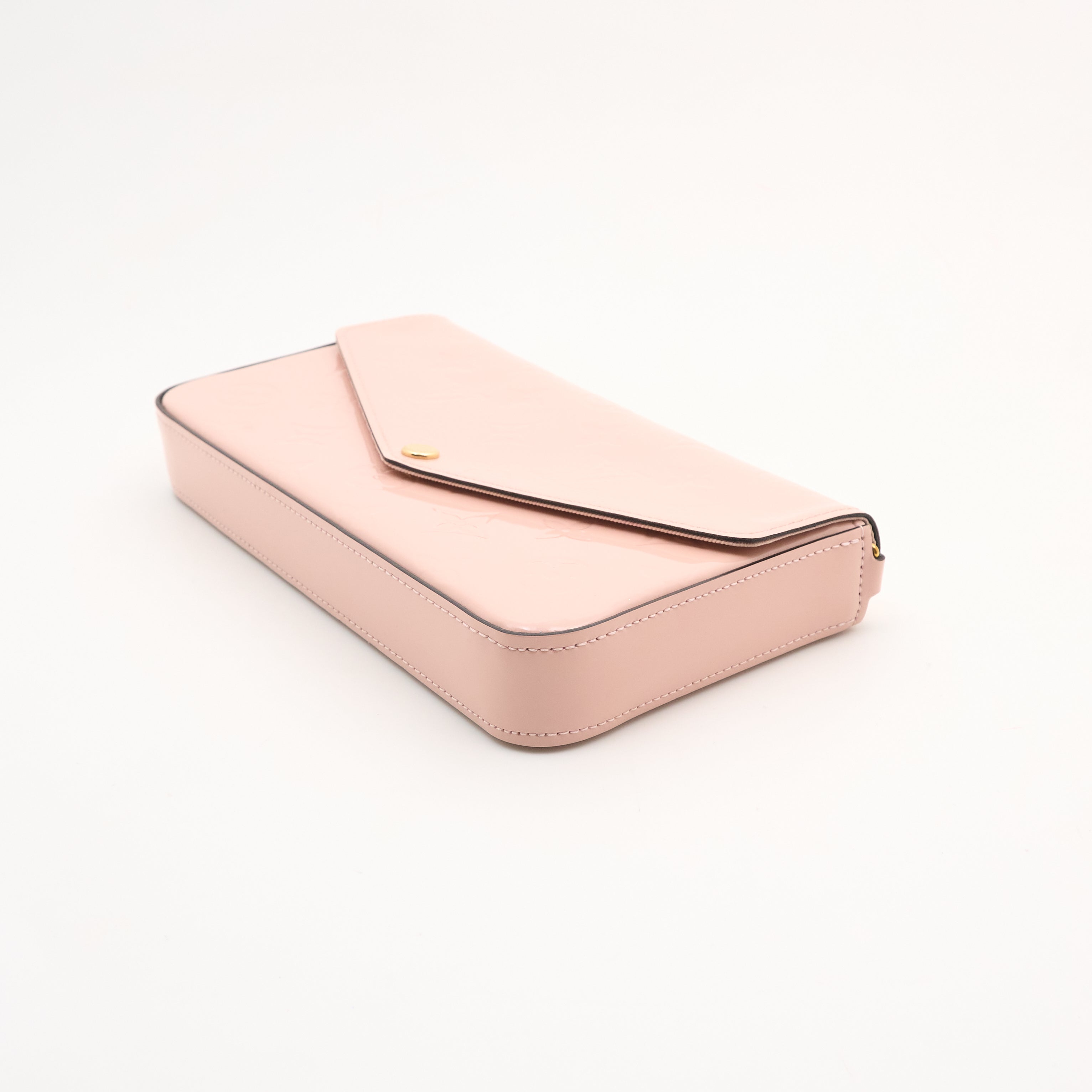 Louis Vuitton Félicie Pochette Pink Vernis