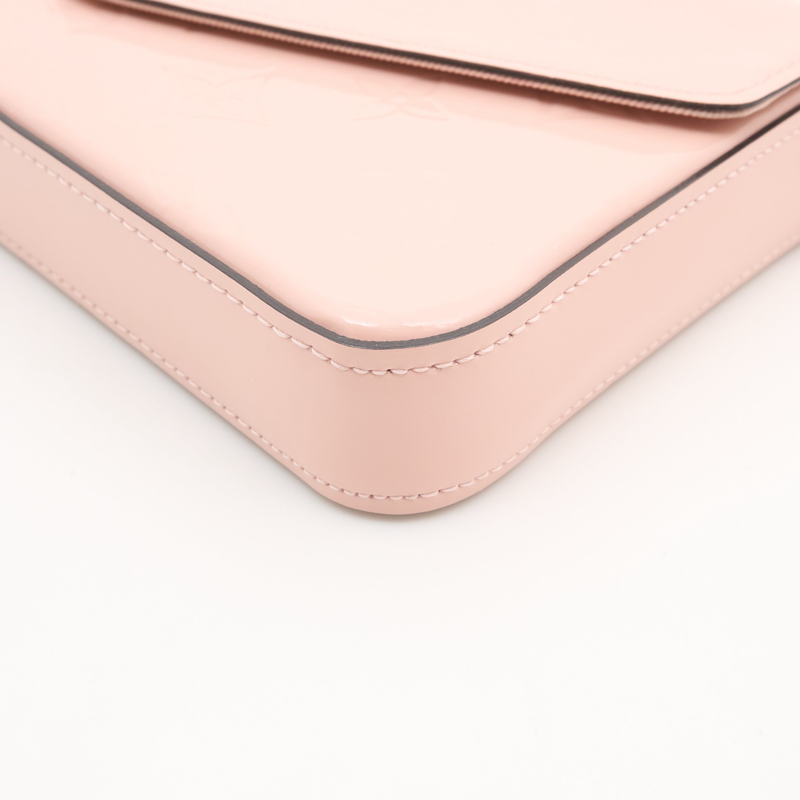 Louis Vuitton Félicie Pochette Pink Vernis
