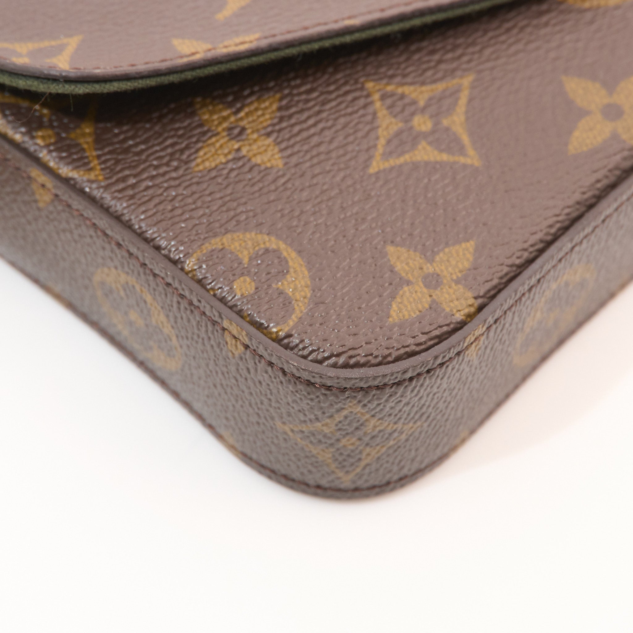 Louis Vuitton Felicie Strap & Go Pochette Monogram Canvas Shoulder Bag