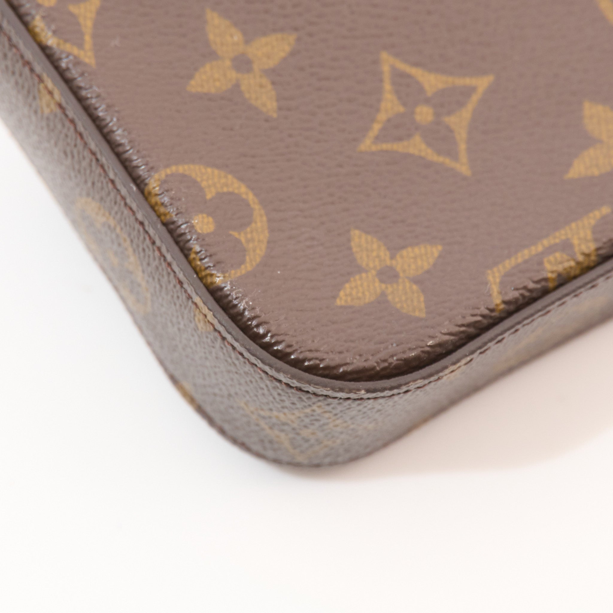Louis Vuitton Felicie Strap & Go Pochette Monogram Canvas Shoulder Bag
