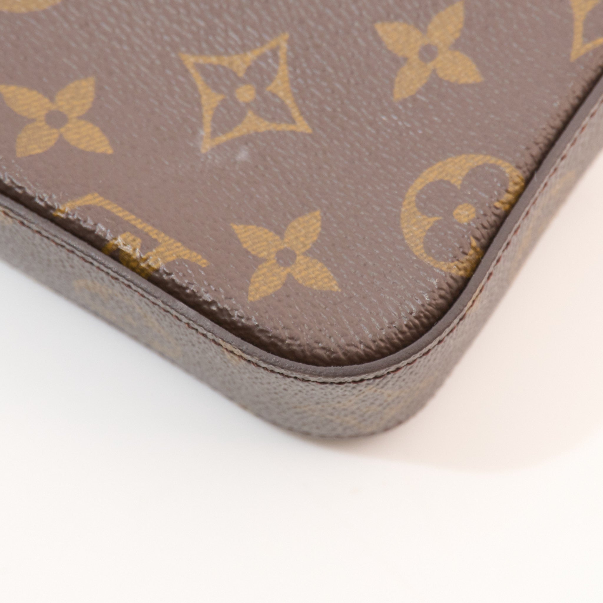 Louis Vuitton Felicie Strap & Go Pochette Monogram Canvas Shoulder Bag