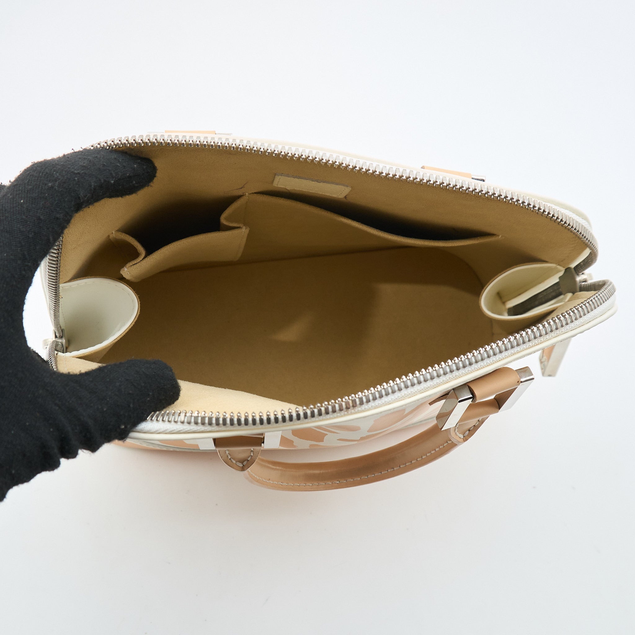 Louis Vuitton Graffiti Alma GM Peach