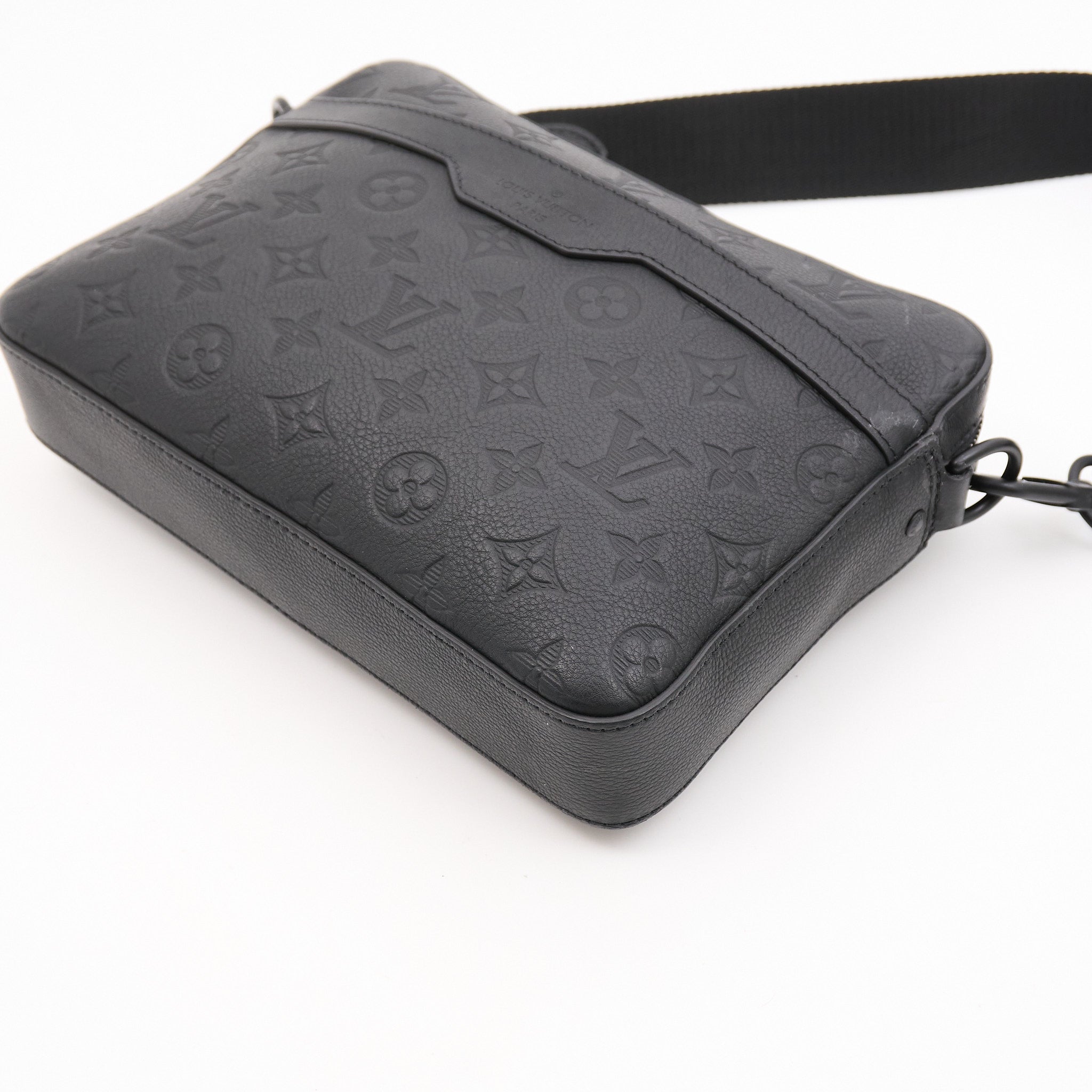 Louis Vuitton Monogram Duo Messenger Black Bag