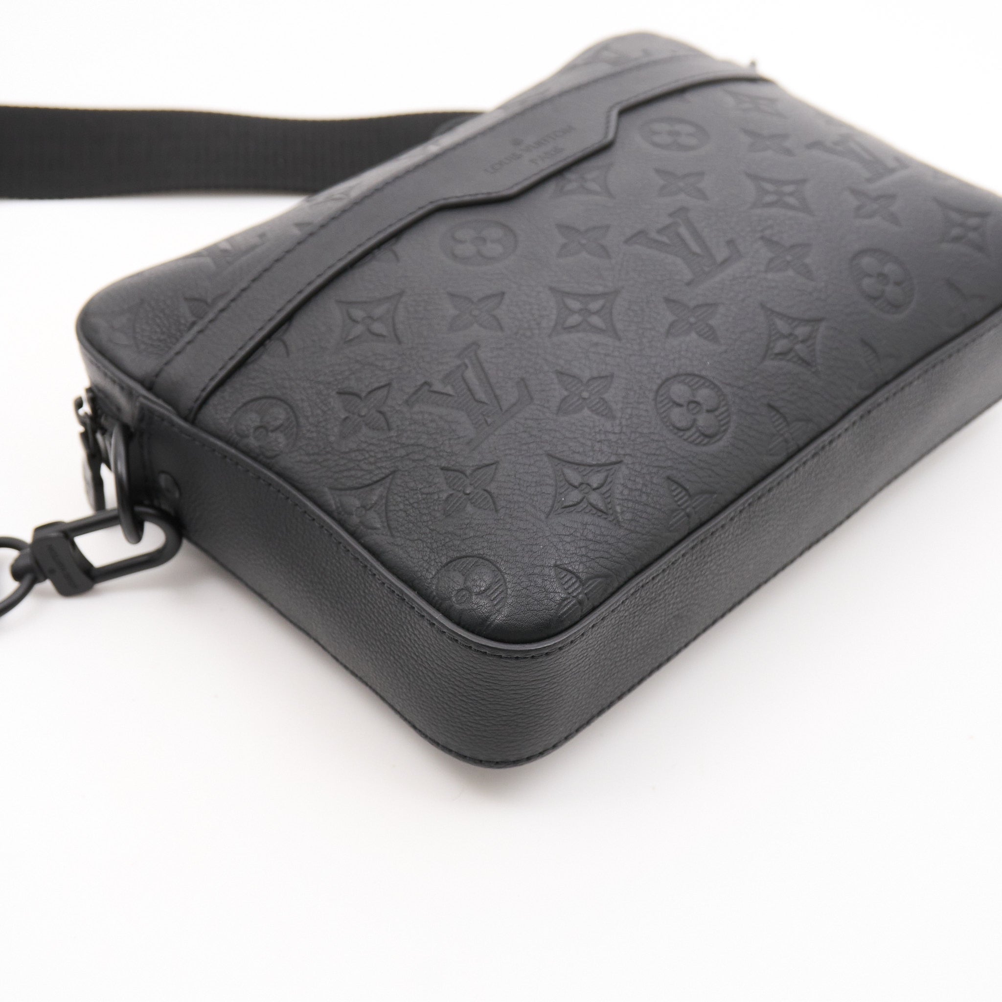 Louis Vuitton Monogram Duo Messenger Black Bag